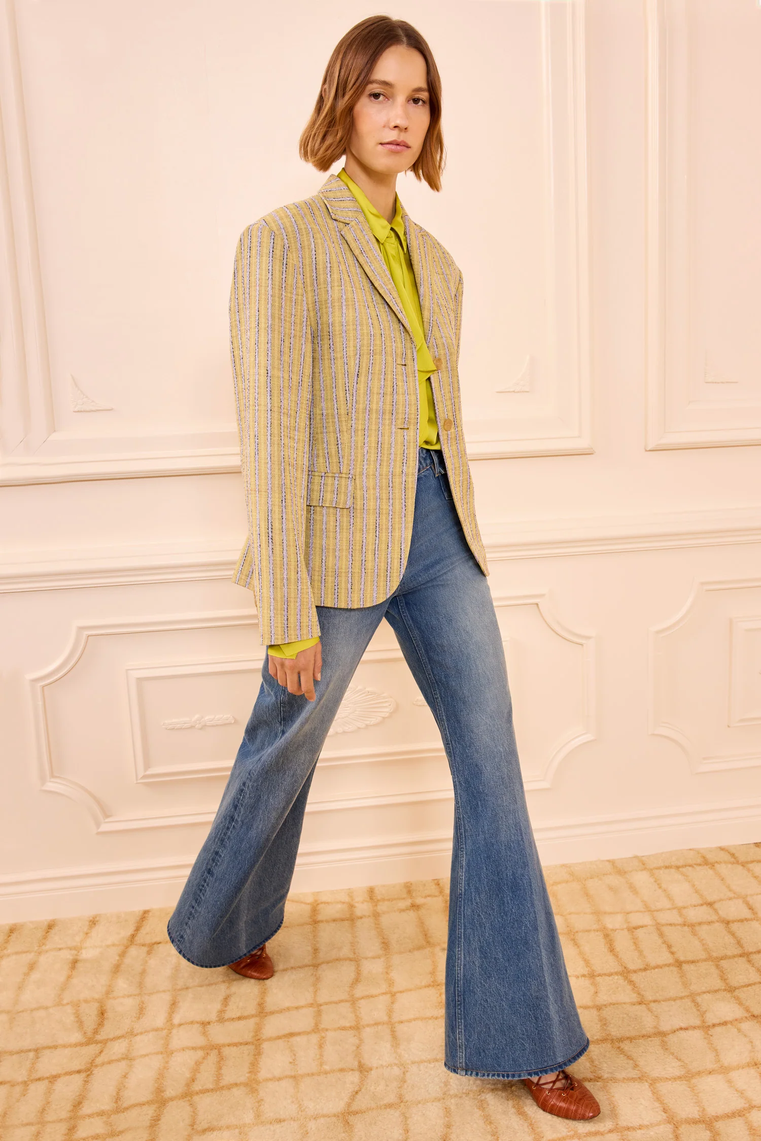 Matteo Tailored Blazer - Agave - Image 3