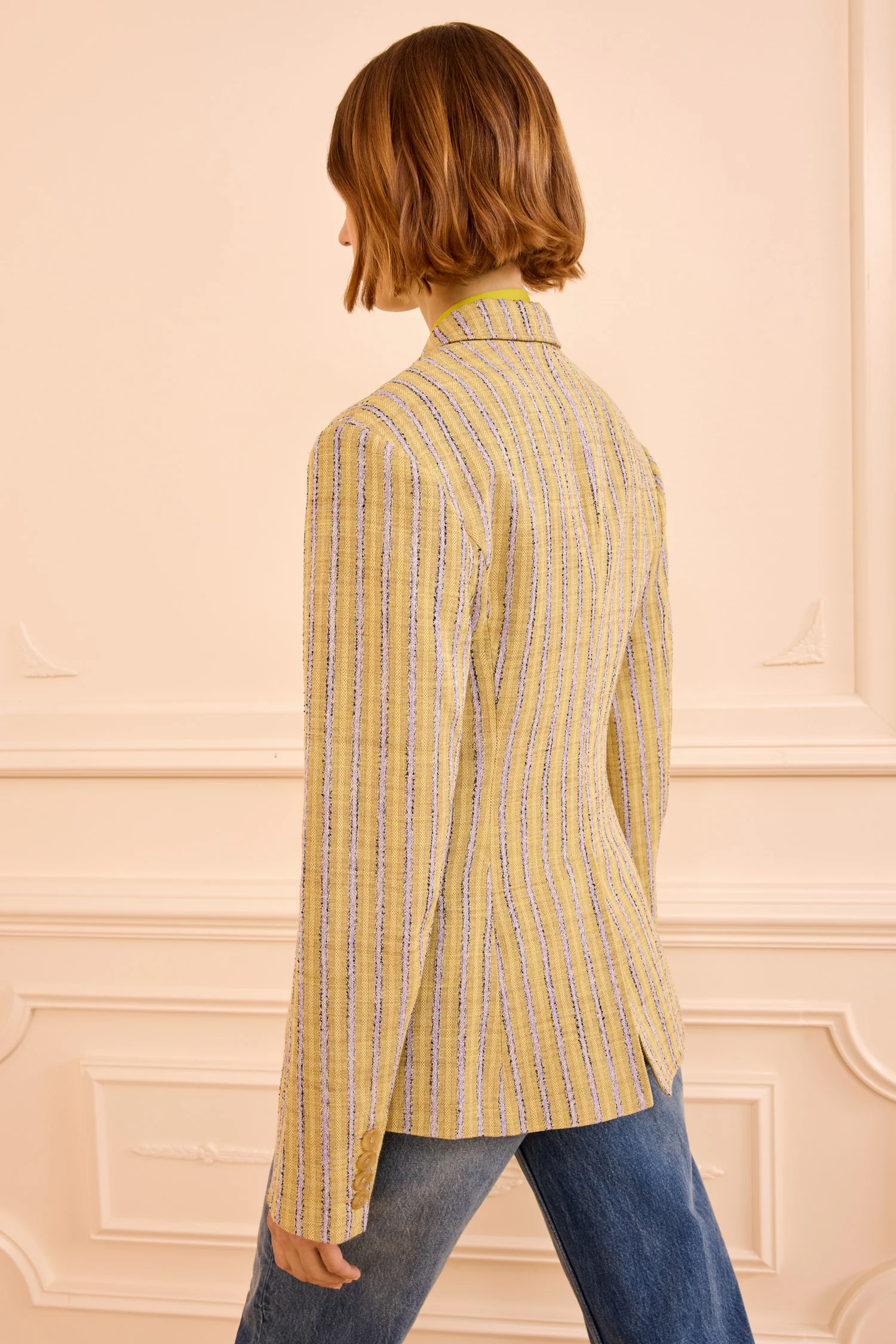 Matteo Tailored Blazer - Agave - Image 4