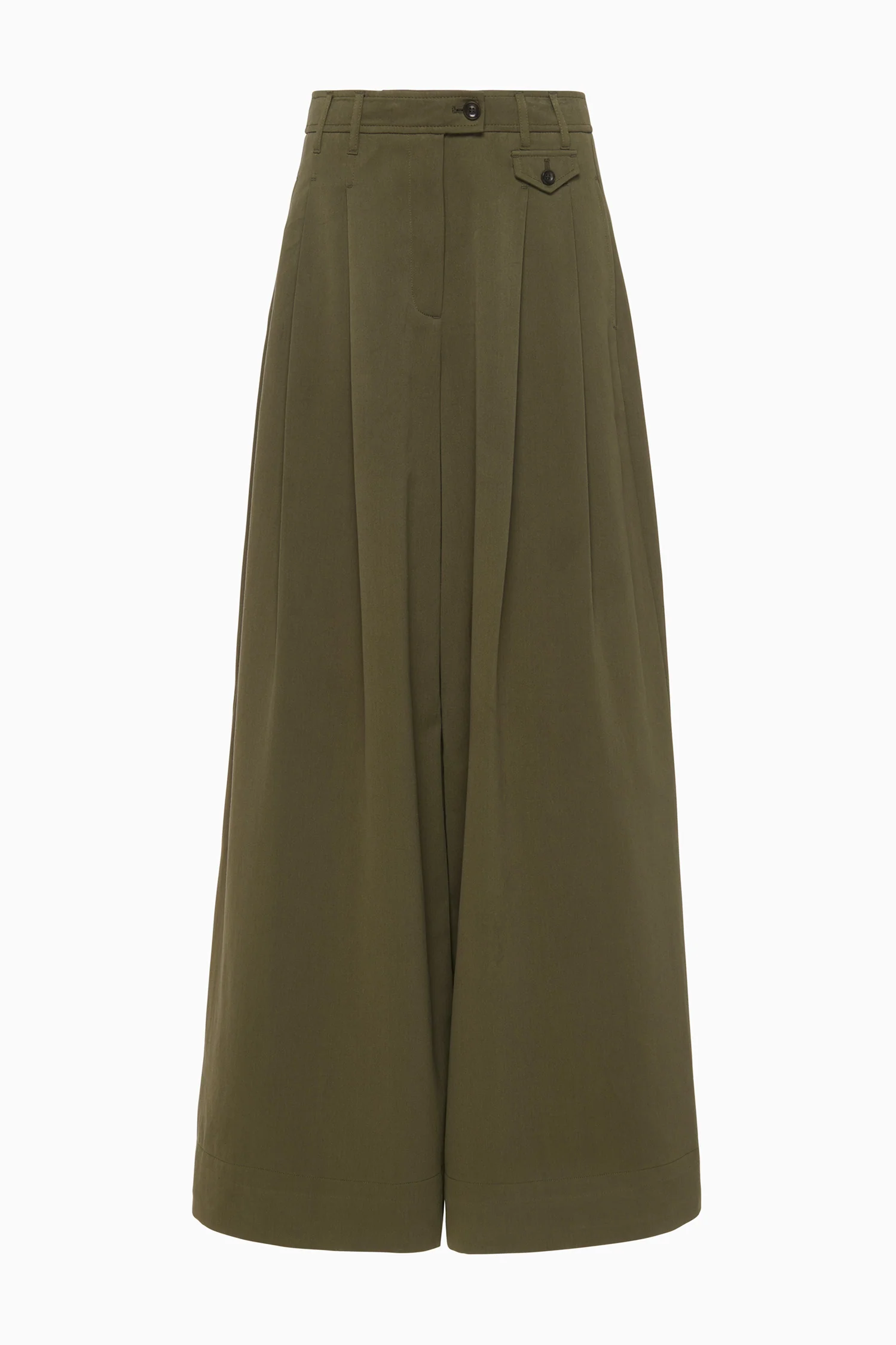 Motherwell Wide Leg Trouser - Pinon - Image 5