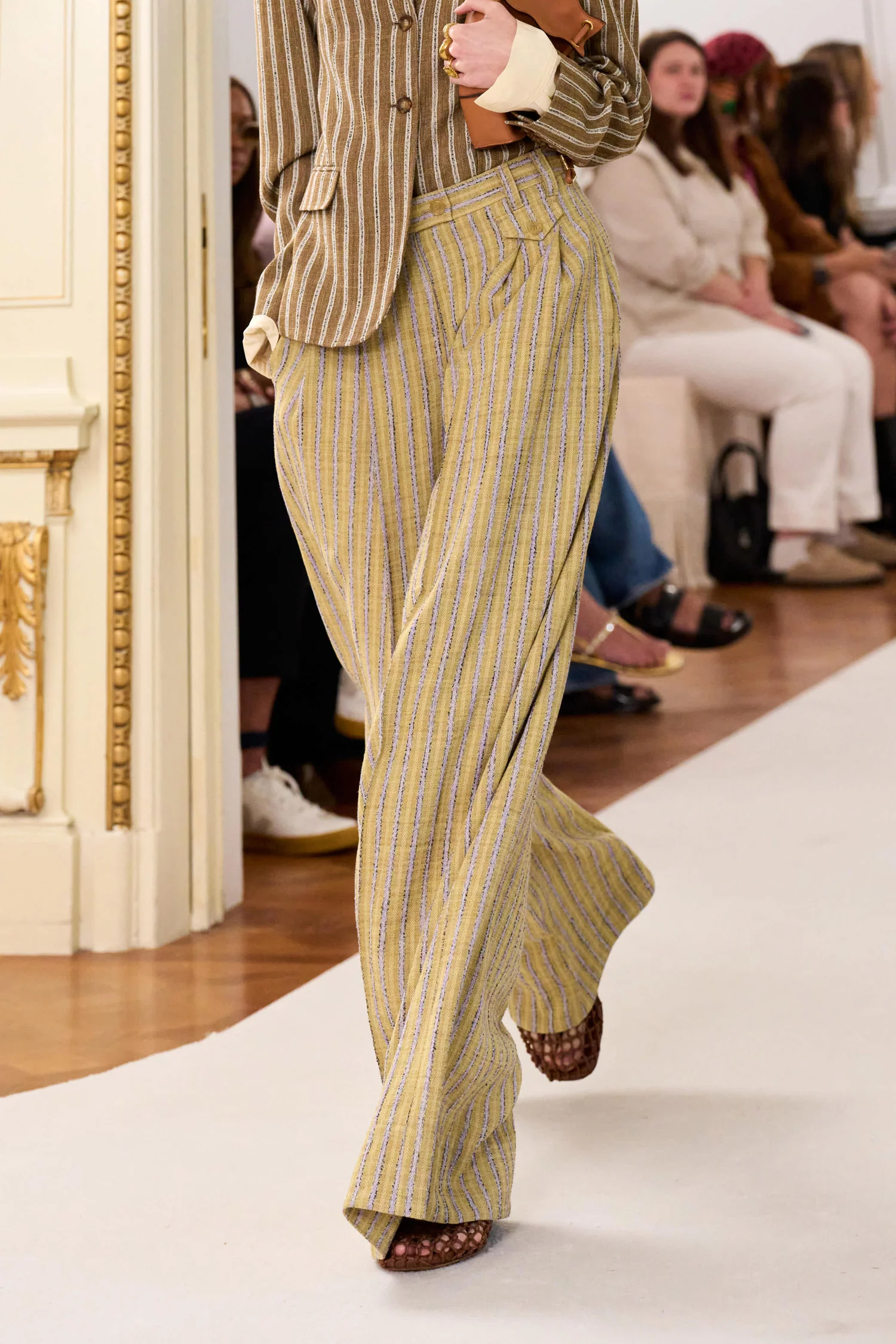 Motherwell Wide Leg Trouser - Agave - Image 5