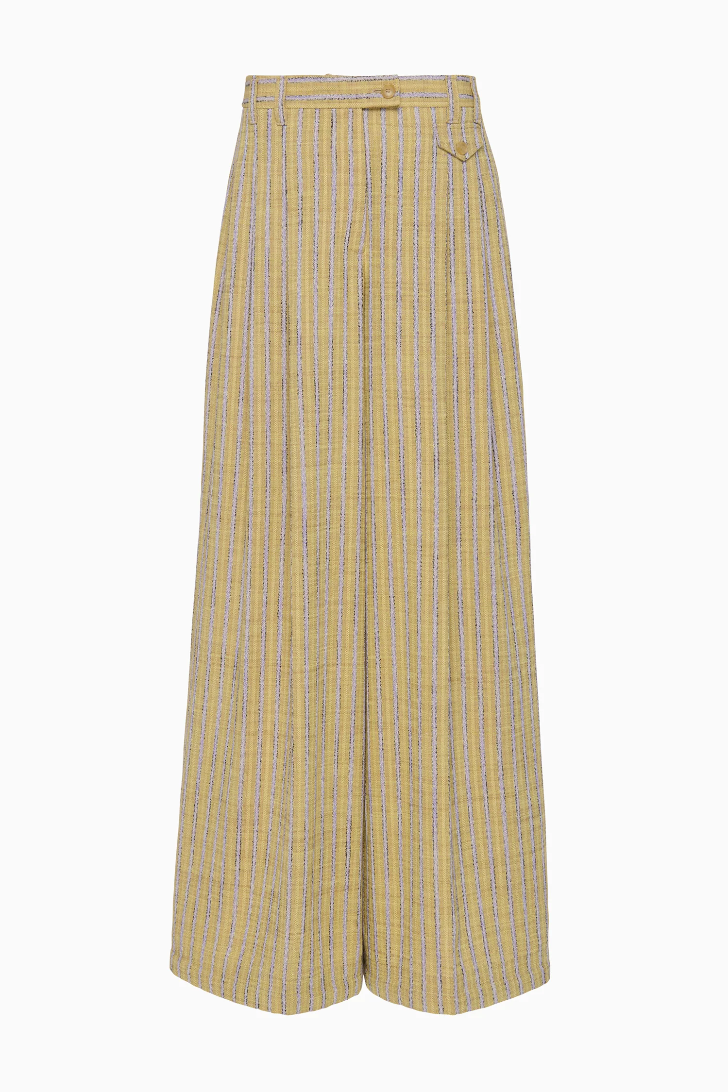 Motherwell Wide Leg Trouser - Agave - Image 7