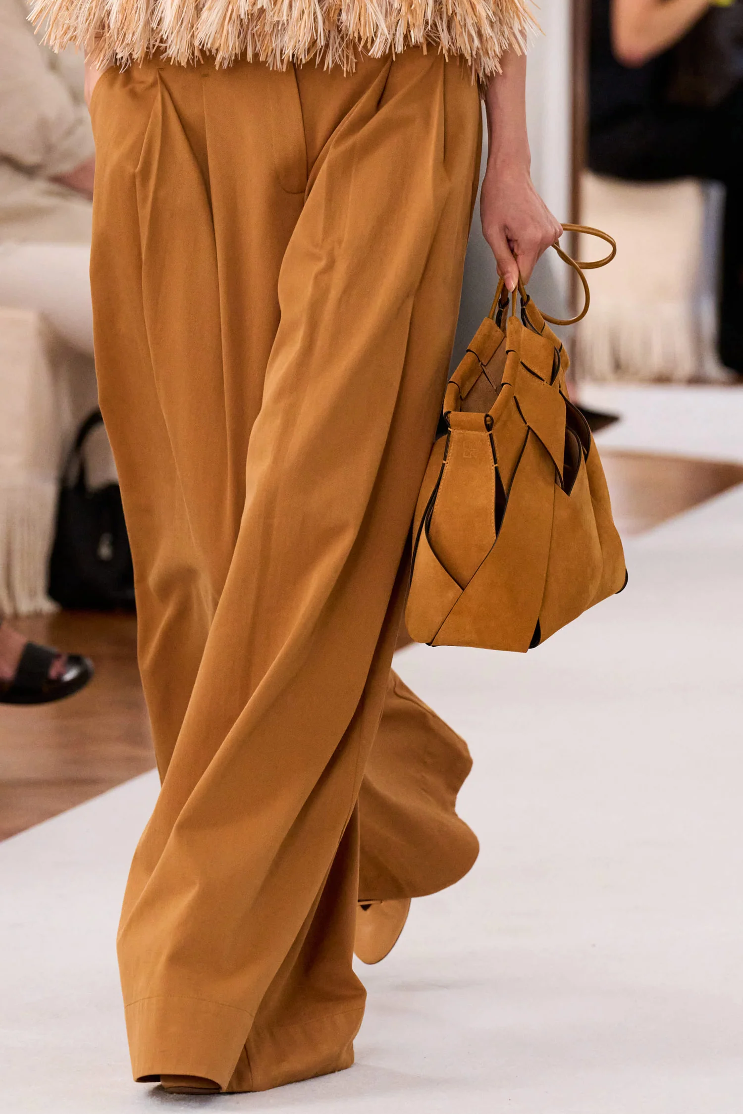 Motherwell Wide Leg Trouser - Burnish - Image 5