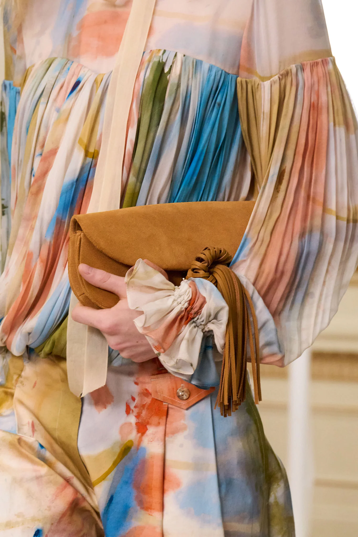 Paloma Tassel Flap Bag - Canyon - Image 8
