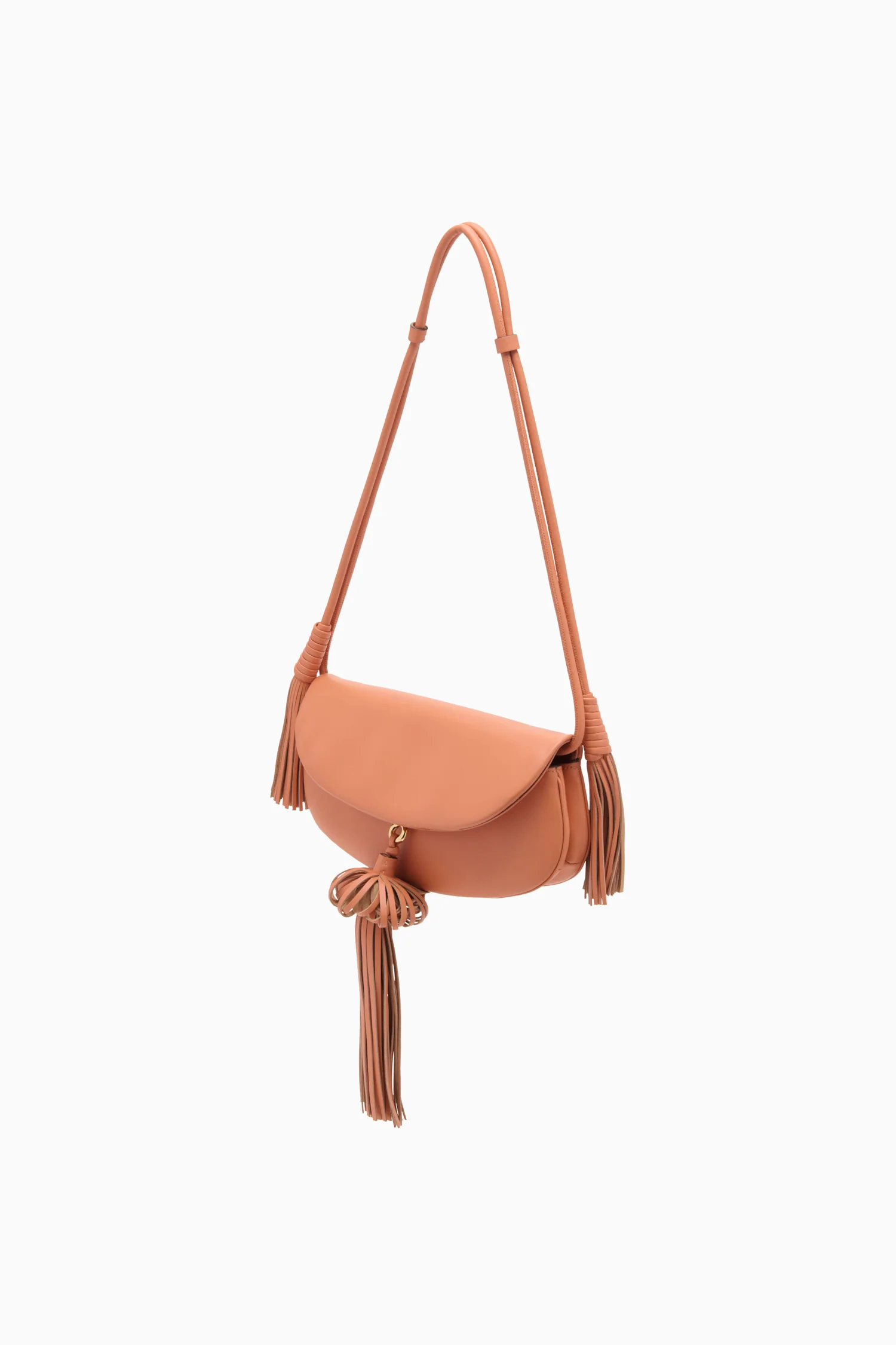 Paloma Tassel Flap Bag - Rose - Image 2