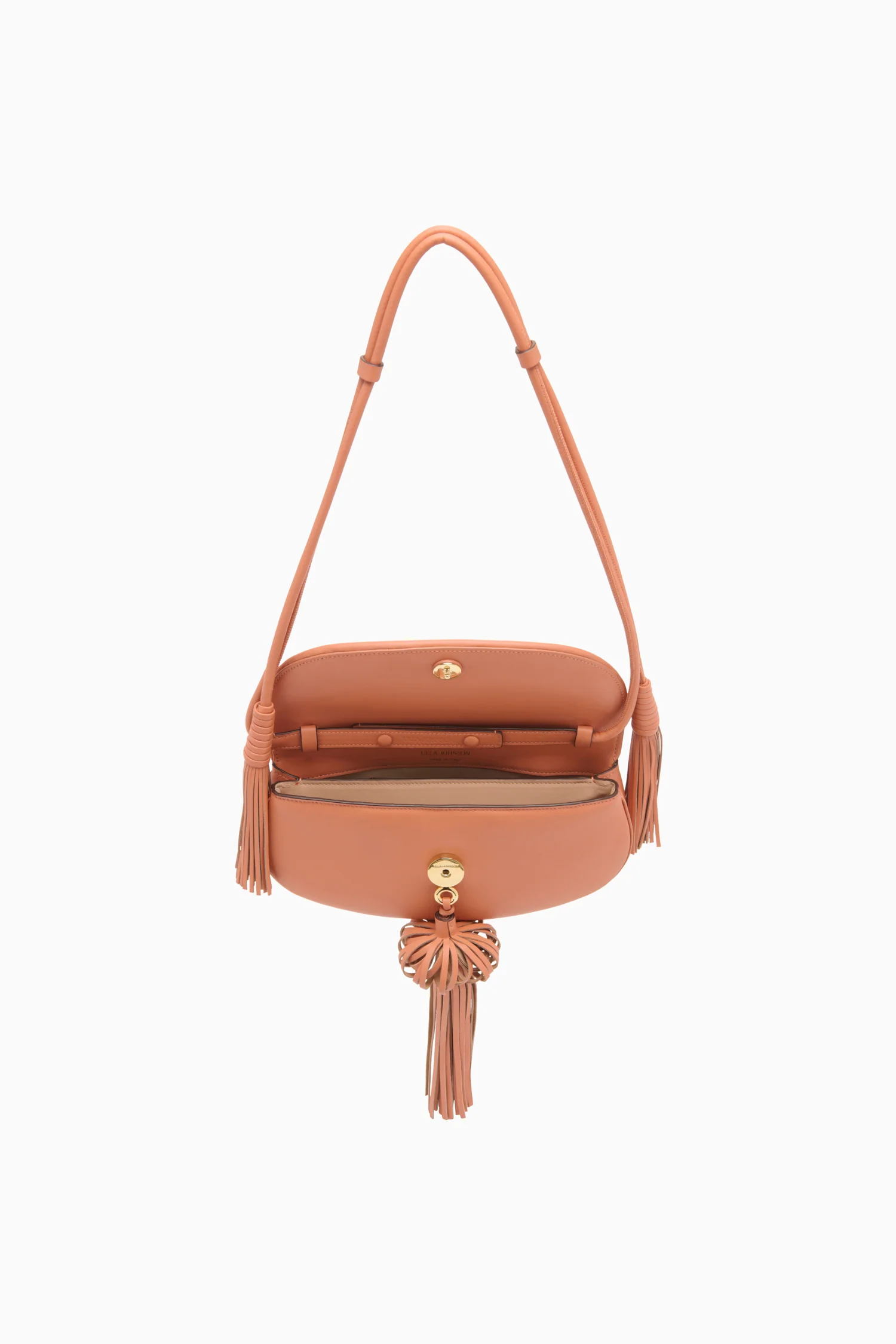 Paloma Tassel Flap Bag - Rose - Image 3