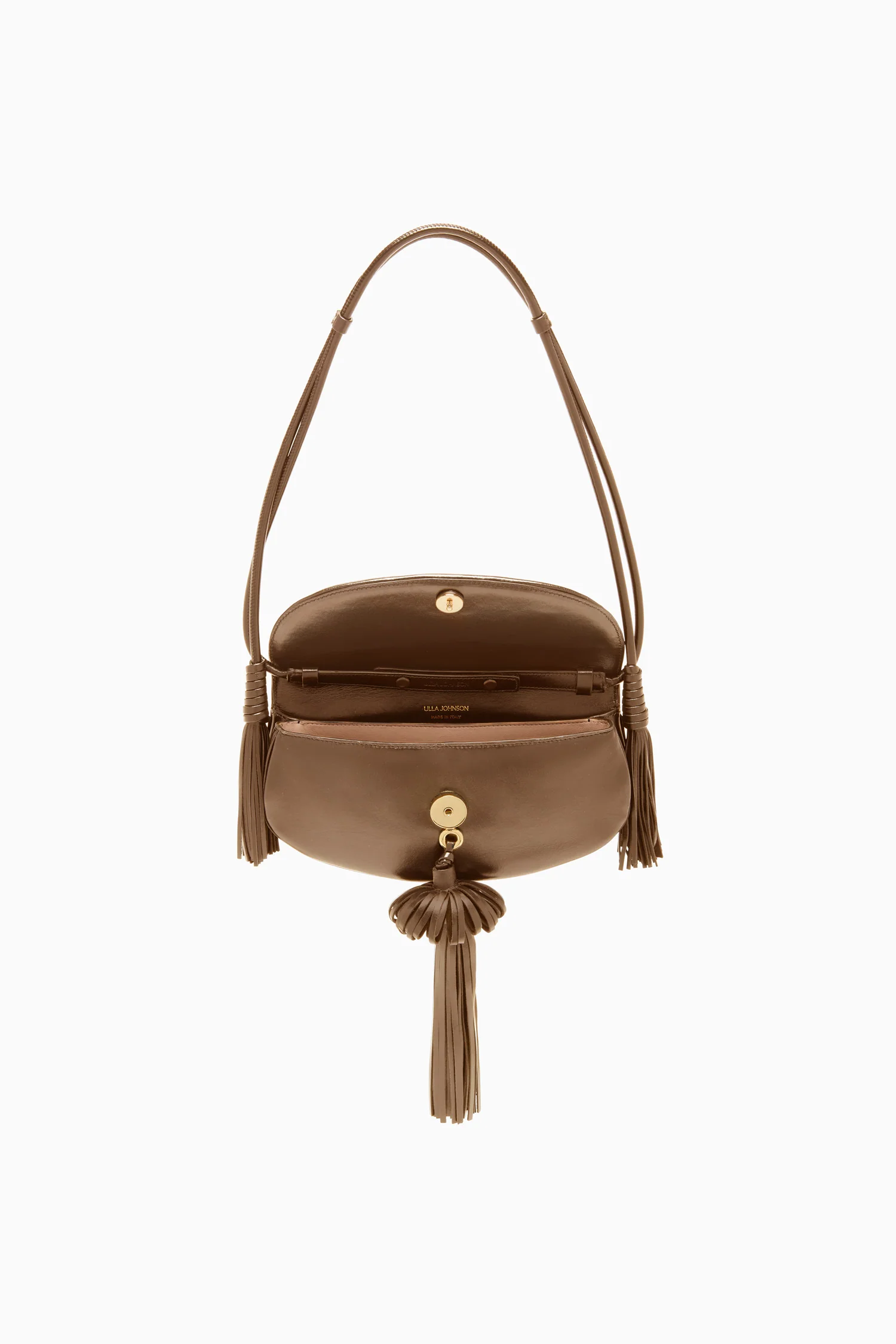Paloma Tassel Flap Bag - Chestnut - Image 3