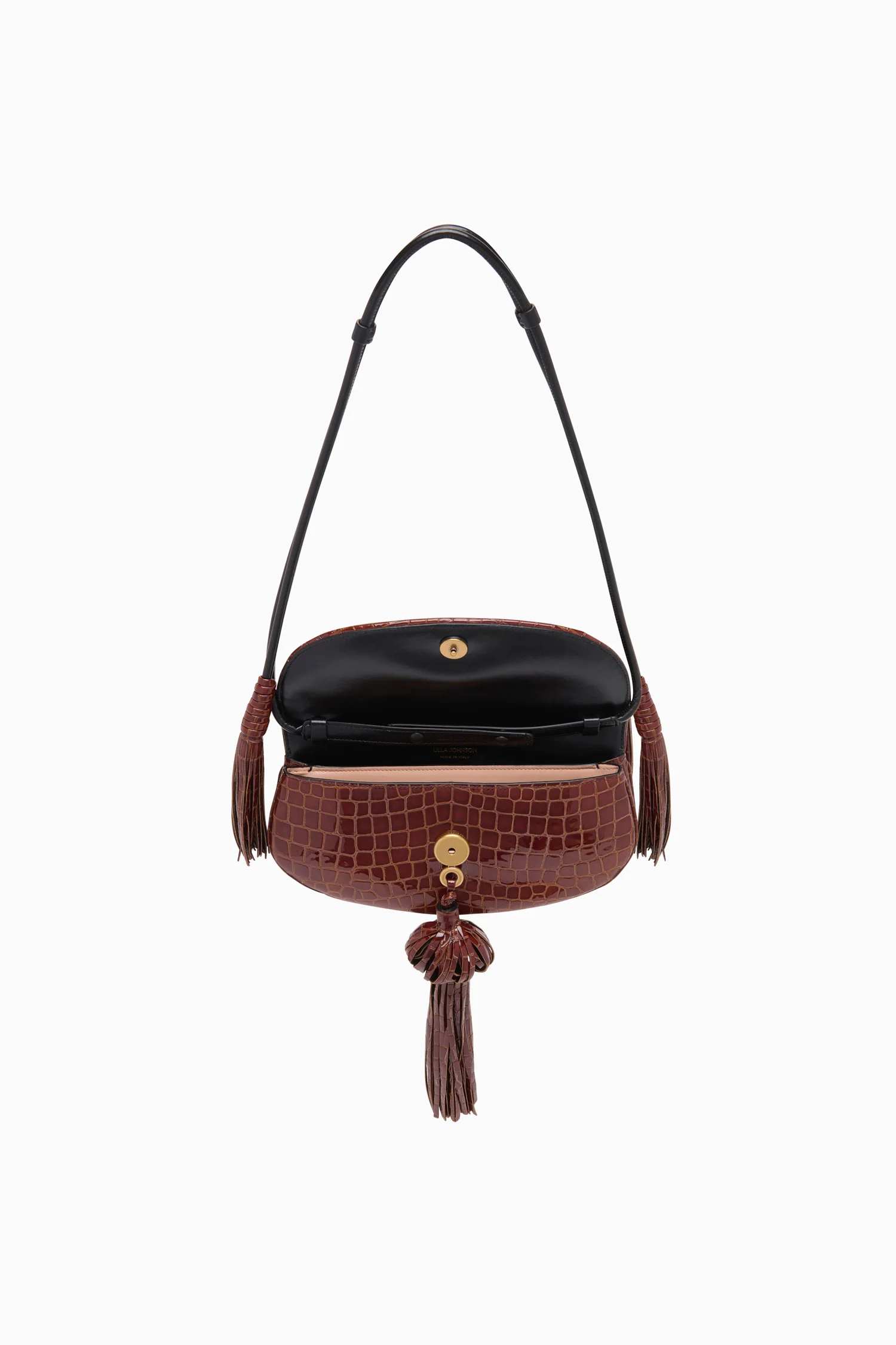 Paloma Tassel Flap Bag - Chestnut - Image 4