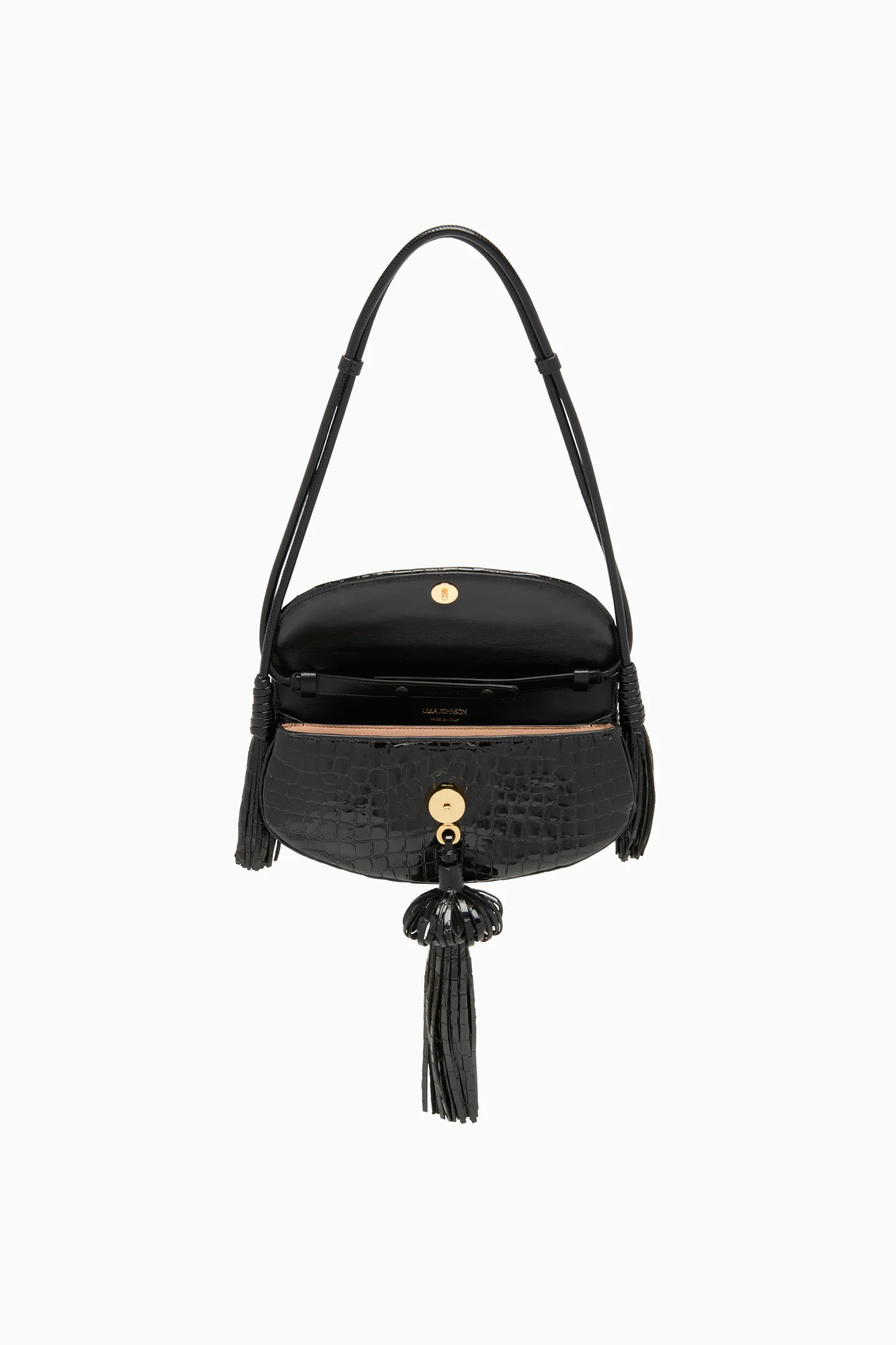 Paloma Tassel Flap Bag - Noir - Image 4