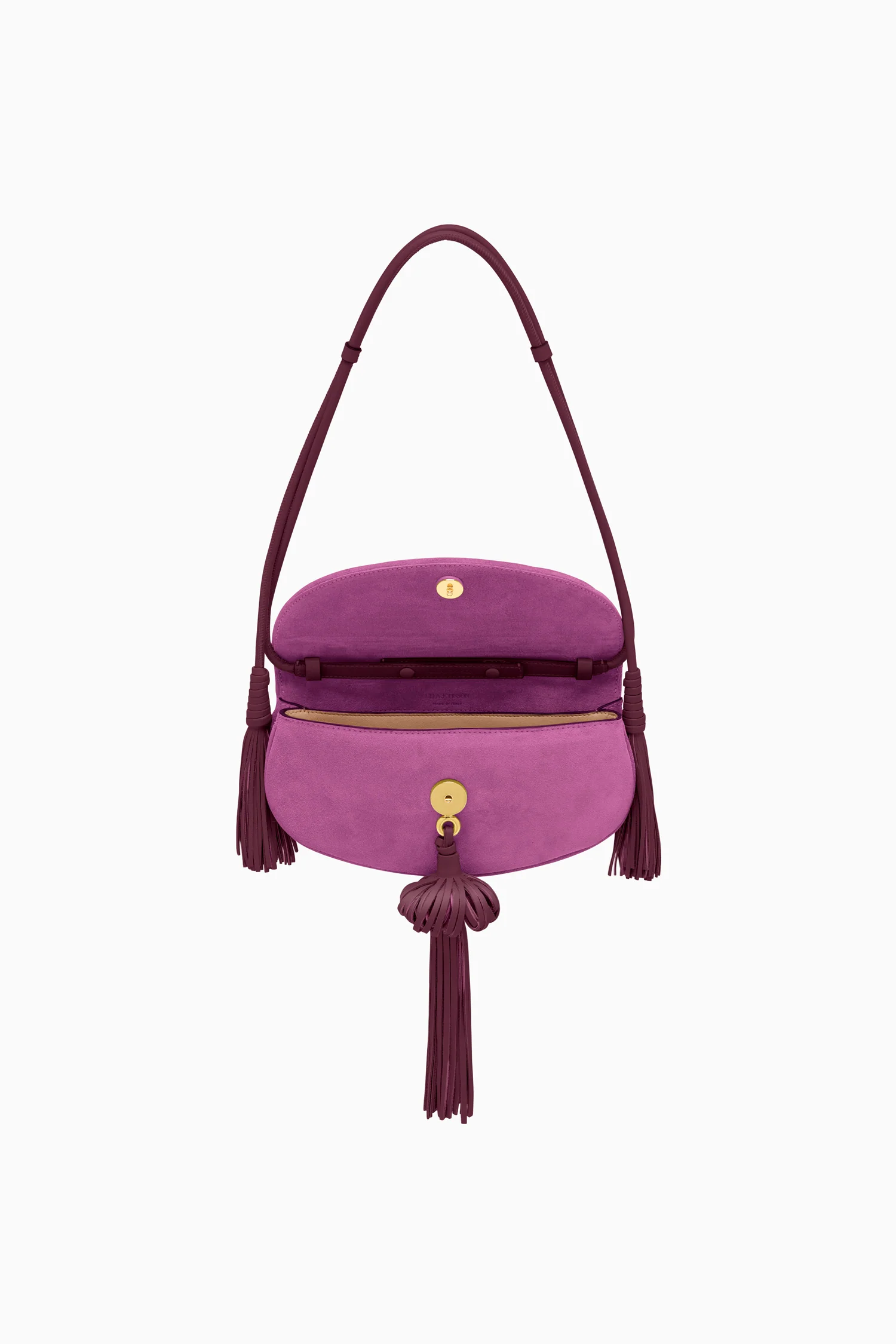 Paloma Tassel Flap Bag - Orchid - Image 3