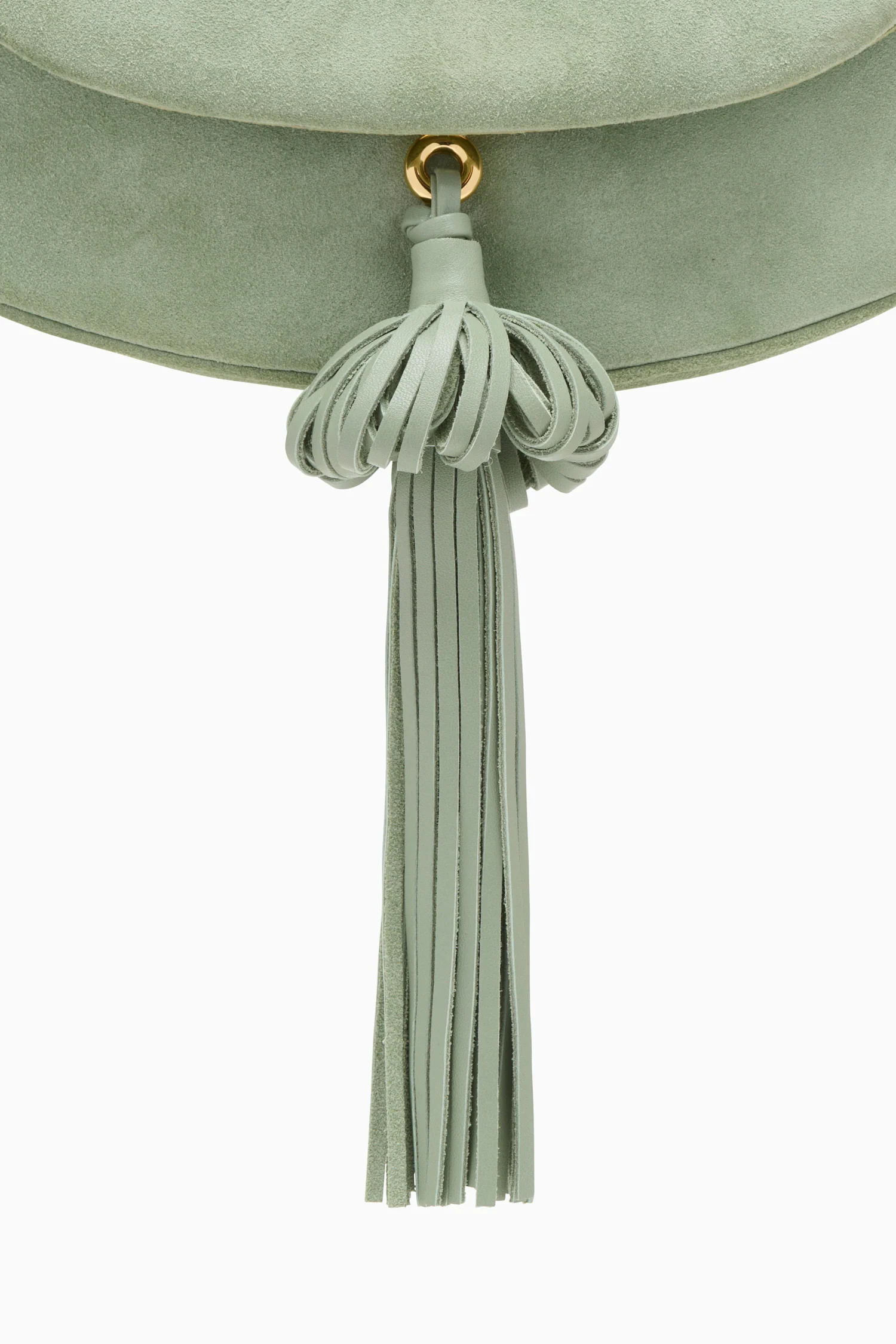 Paloma Tassel Flap Bag - Sea Glass - Image 3