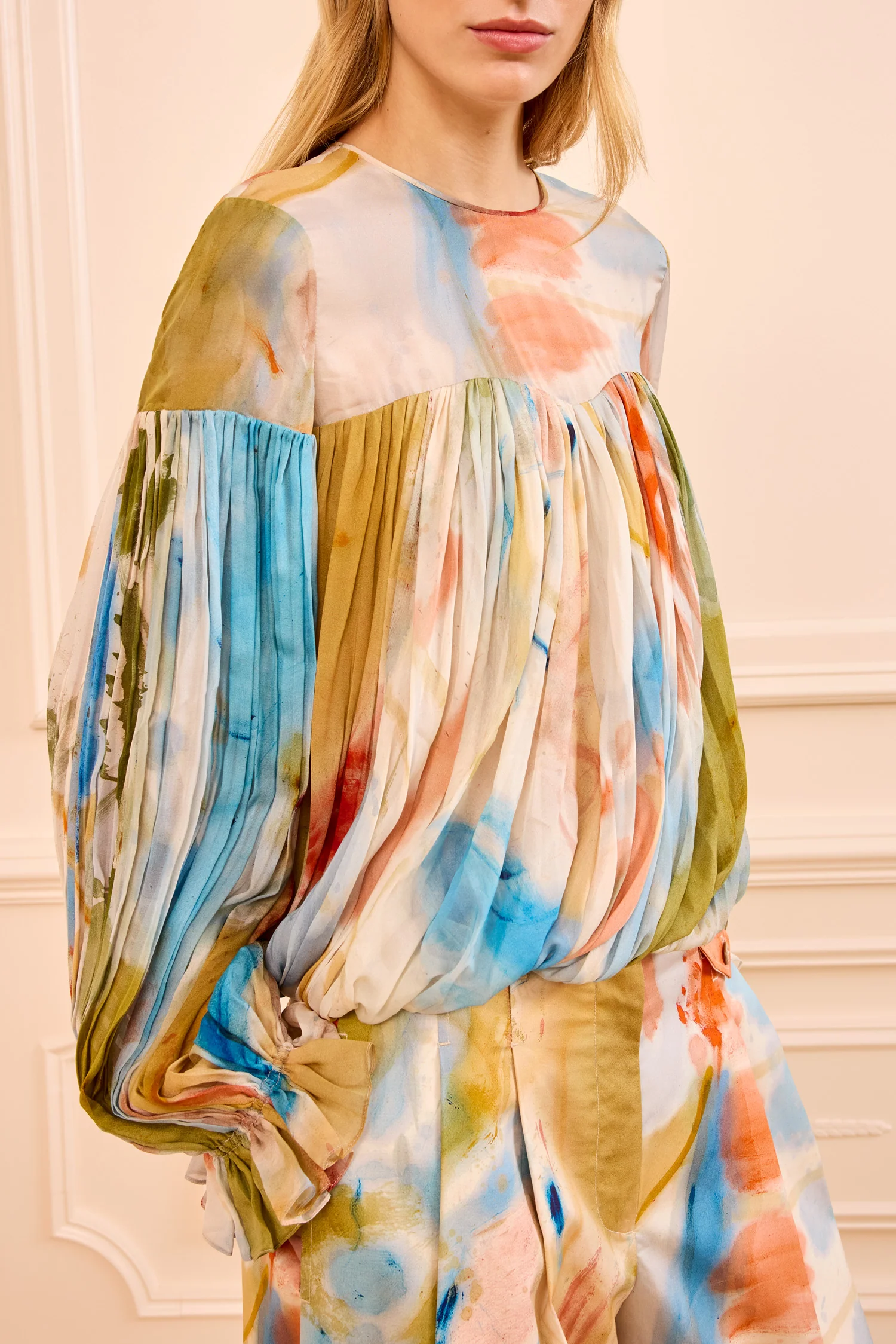 Pearl Silk Blouse - Western Dream - Image 2
