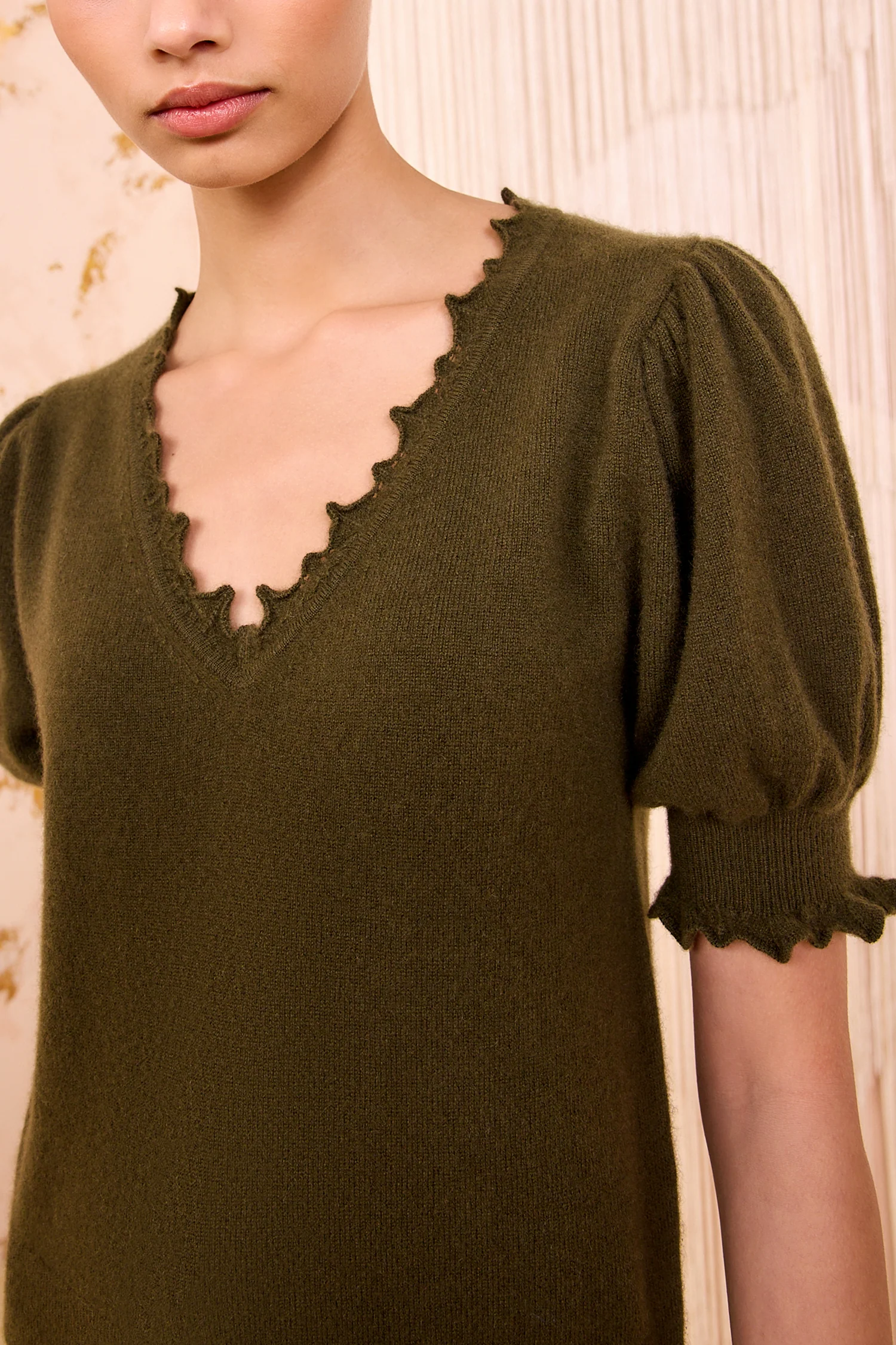 Polline Short Sleeve Top - Hunter - Image 2