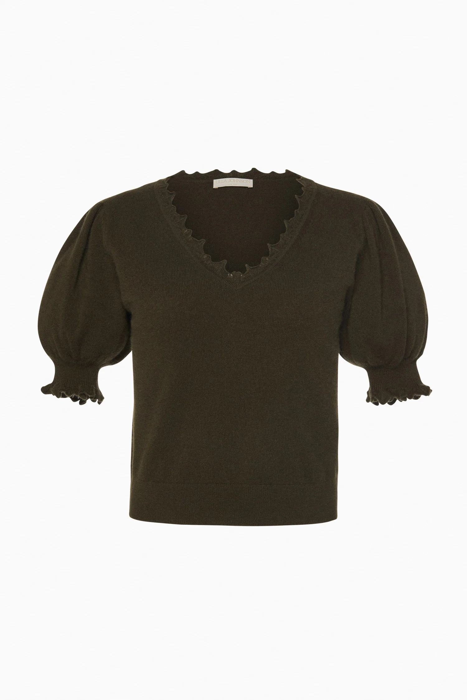 Polline Short Sleeve Top - Hunter - Image 5