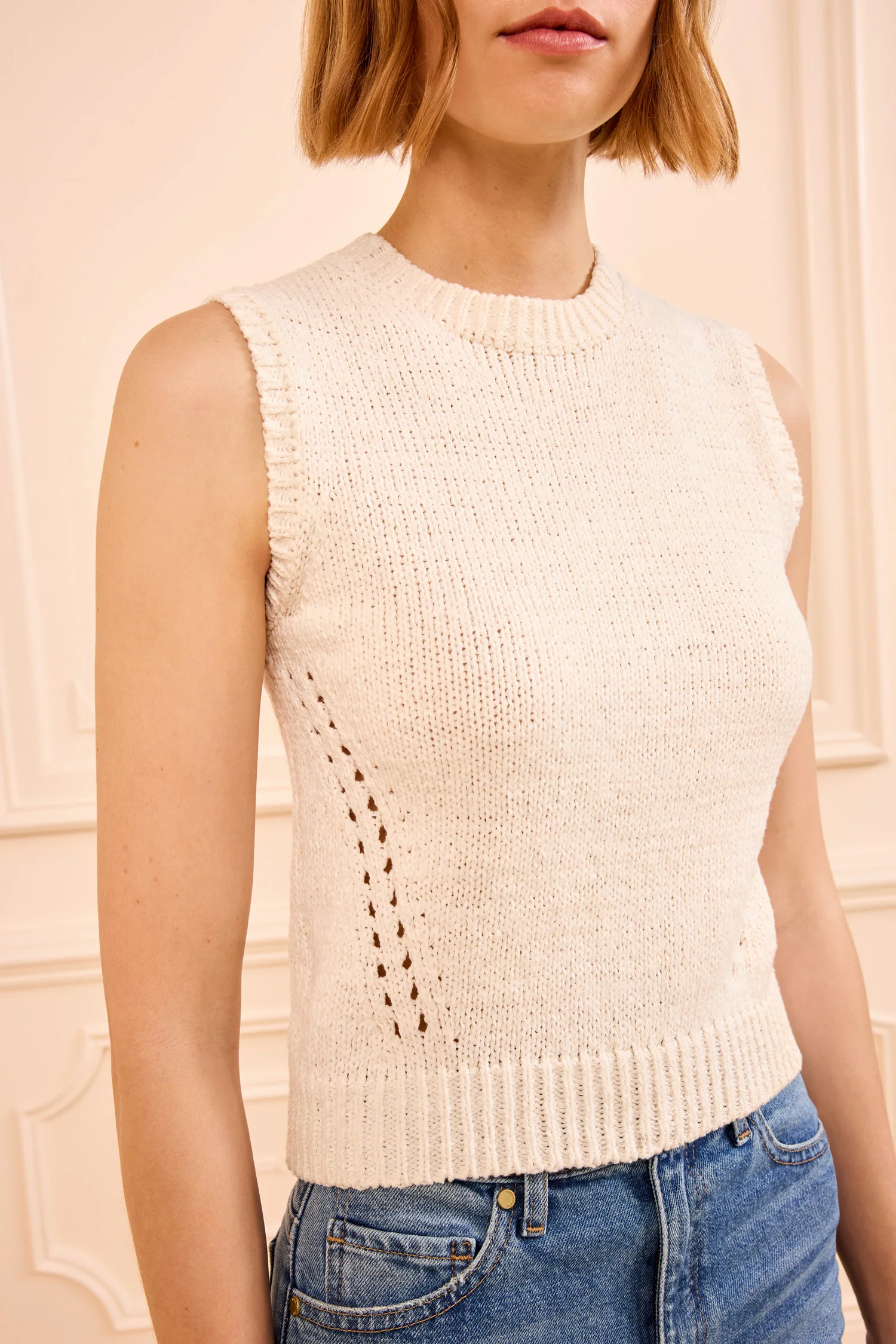 Priscilla Knit Top - Cowrie - Image 2