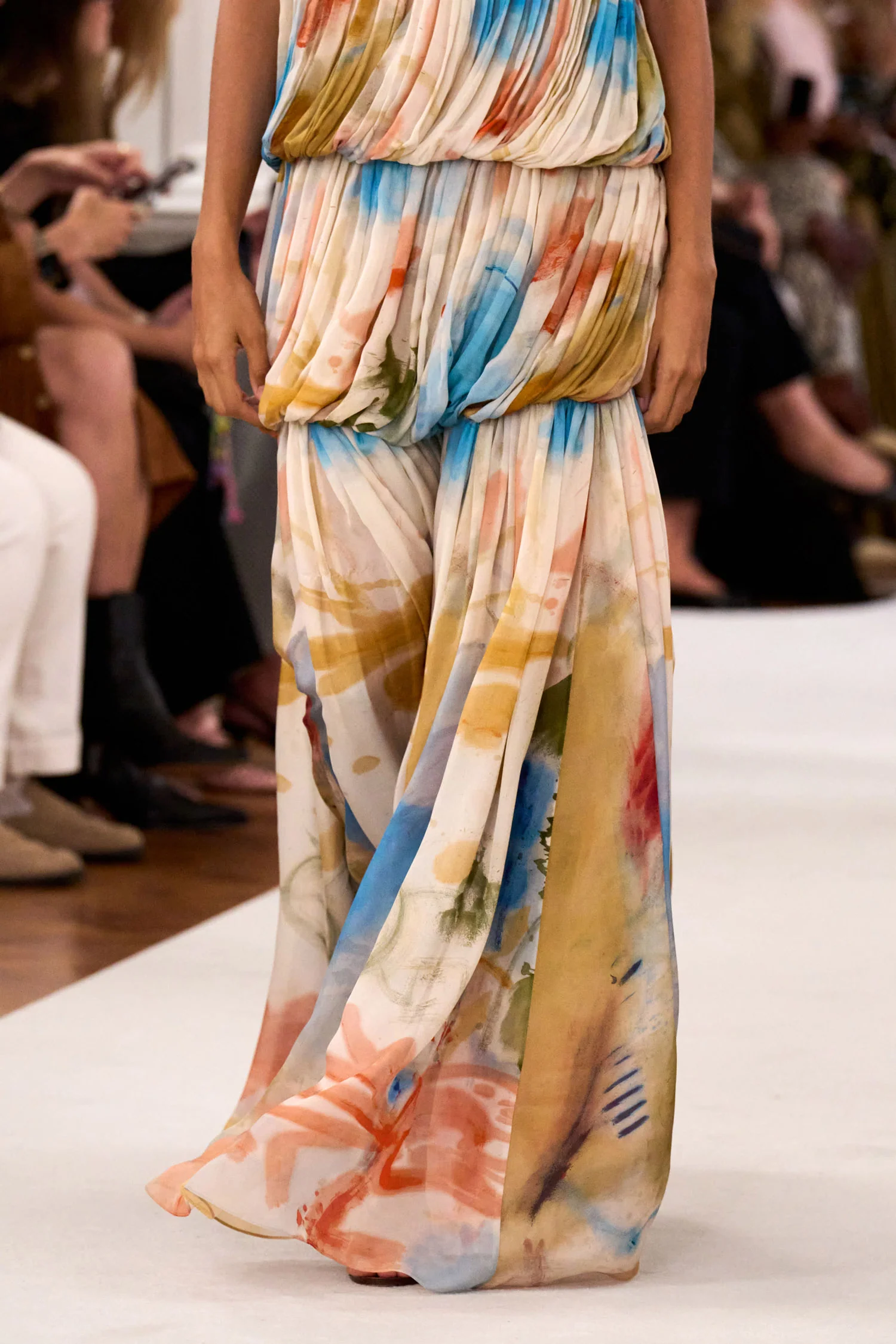 Reverie Strapless Silk Gown - Western Dream - Image 9