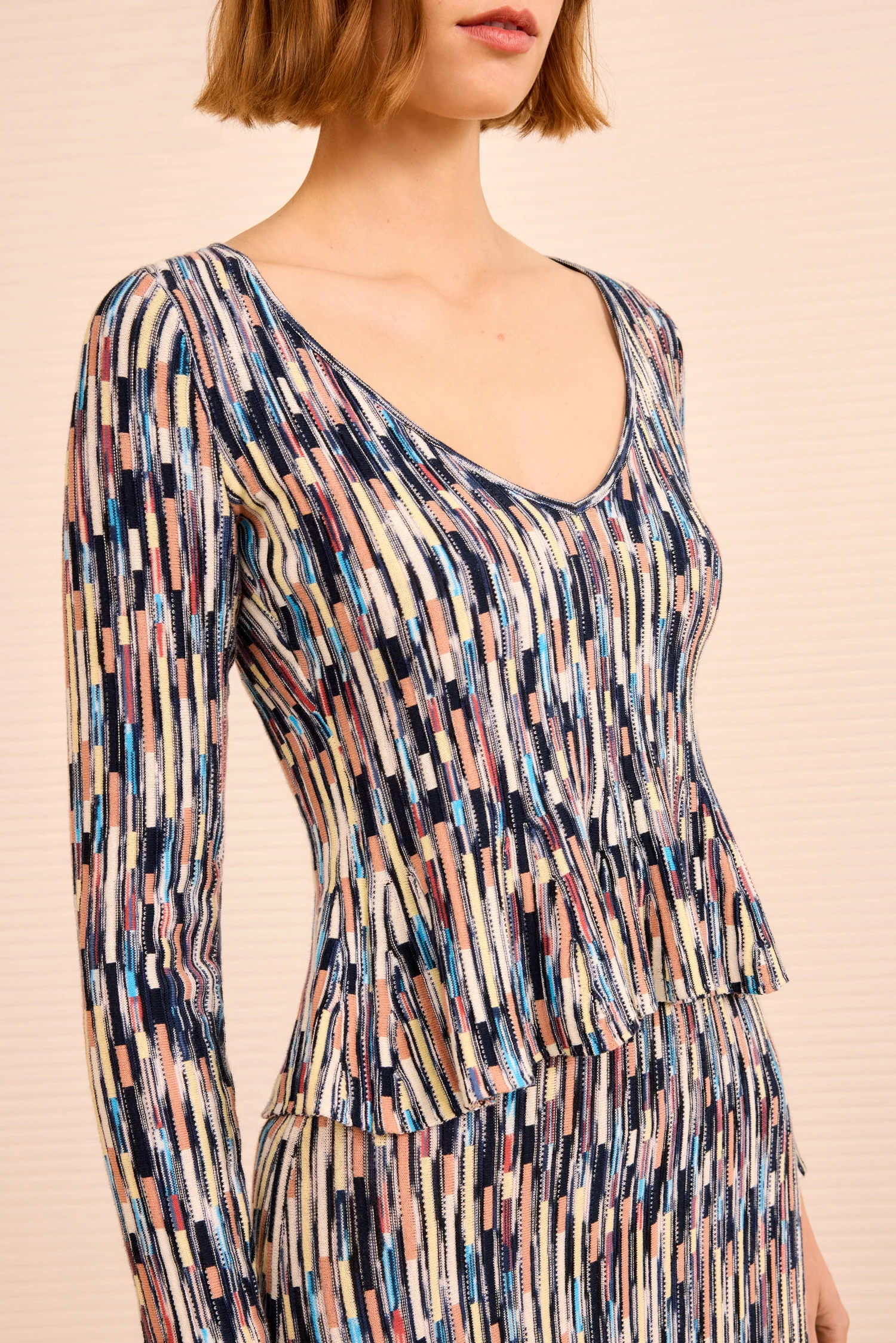 Rosalia Multicolor Top - Oasis - Image 2