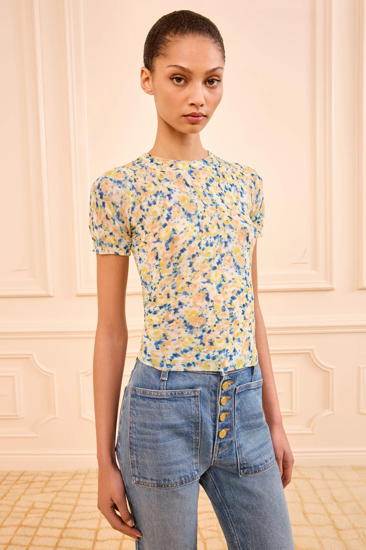 Sana Knit Top - Daffodil - Image 3