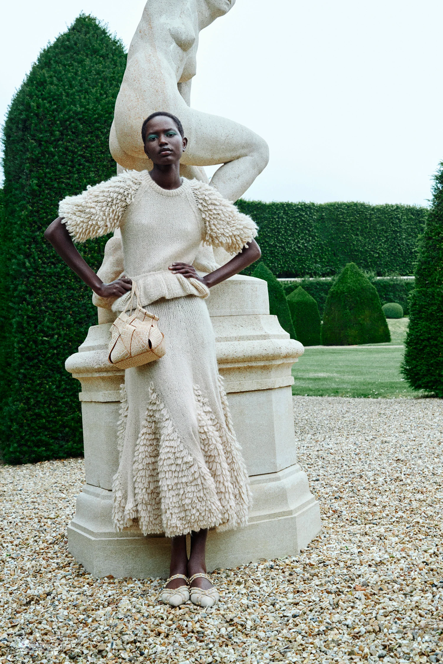 Selene Peplum Pullover - Alabaster - Image 6
