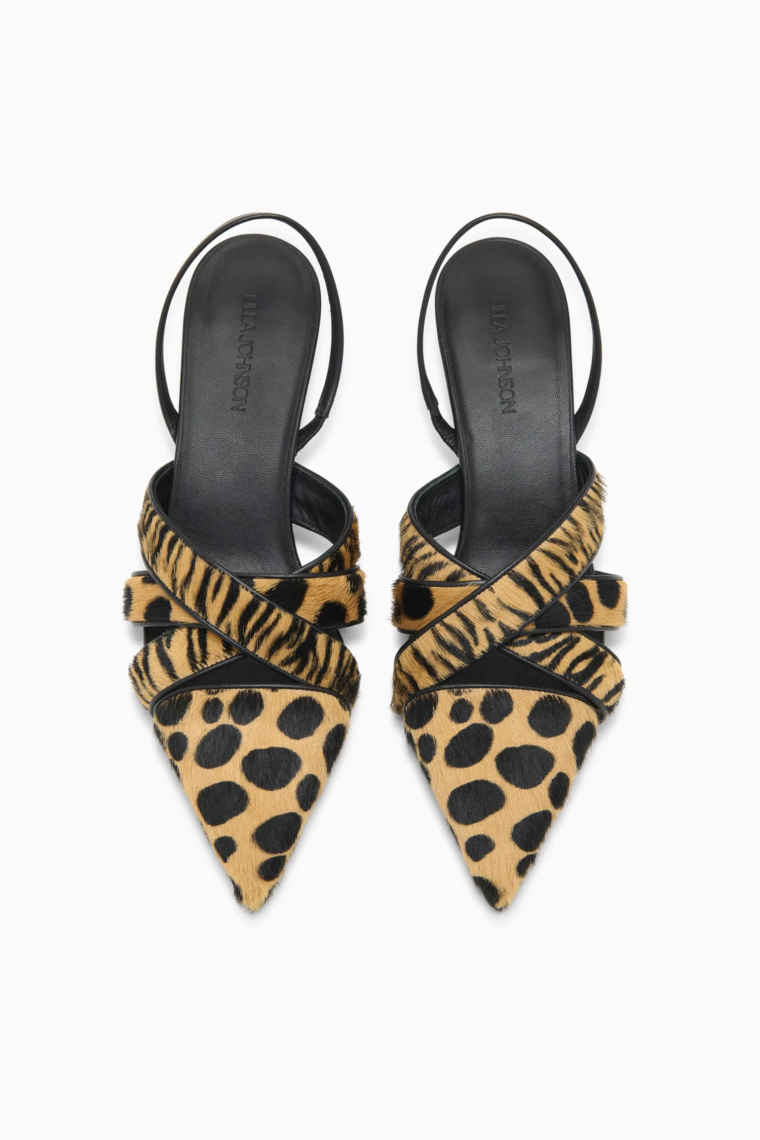 Tahlia Woven Kitten Heel - Animal Mixte - Image 4