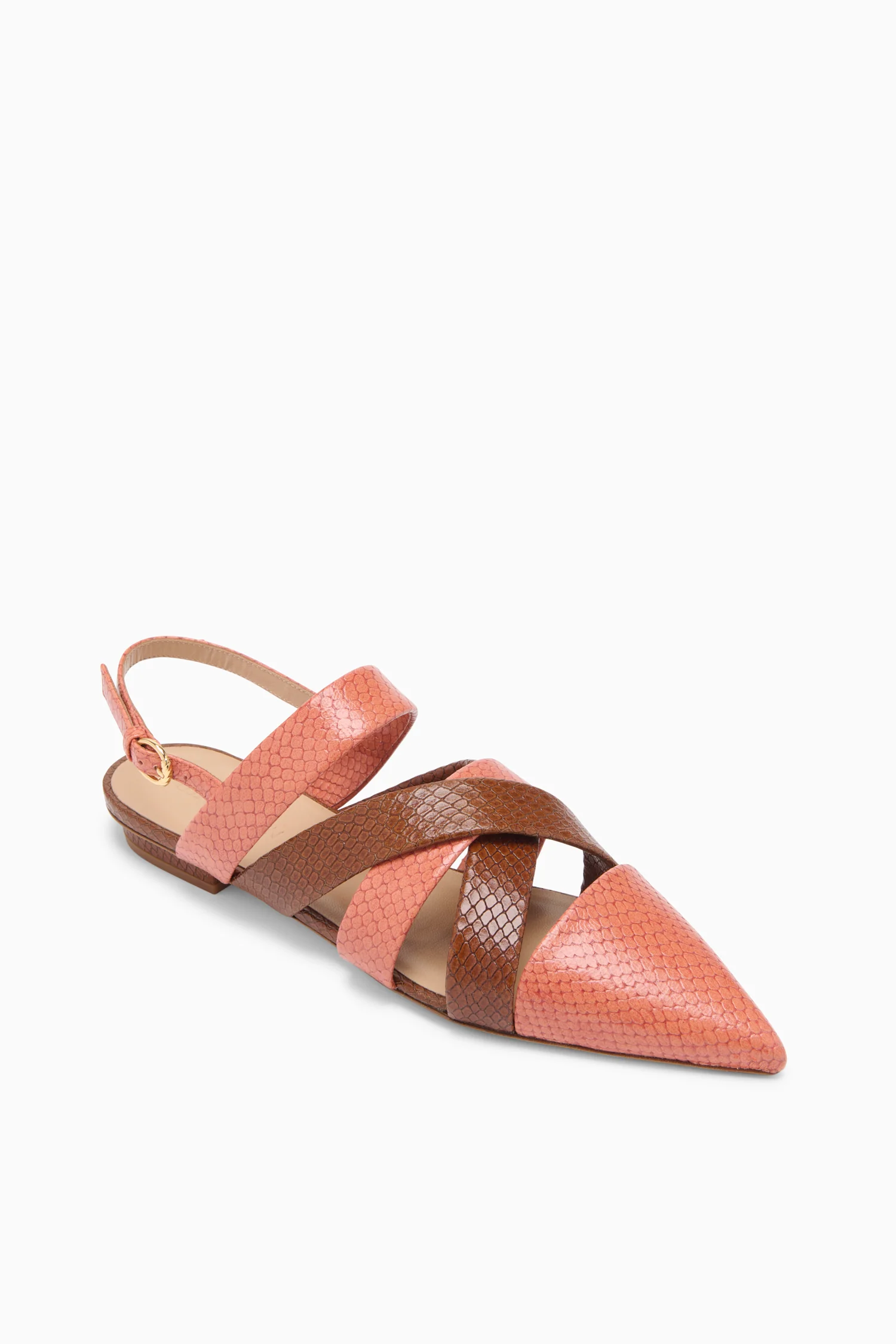 Tallulah Woven Flat - Rosewood - Image 2