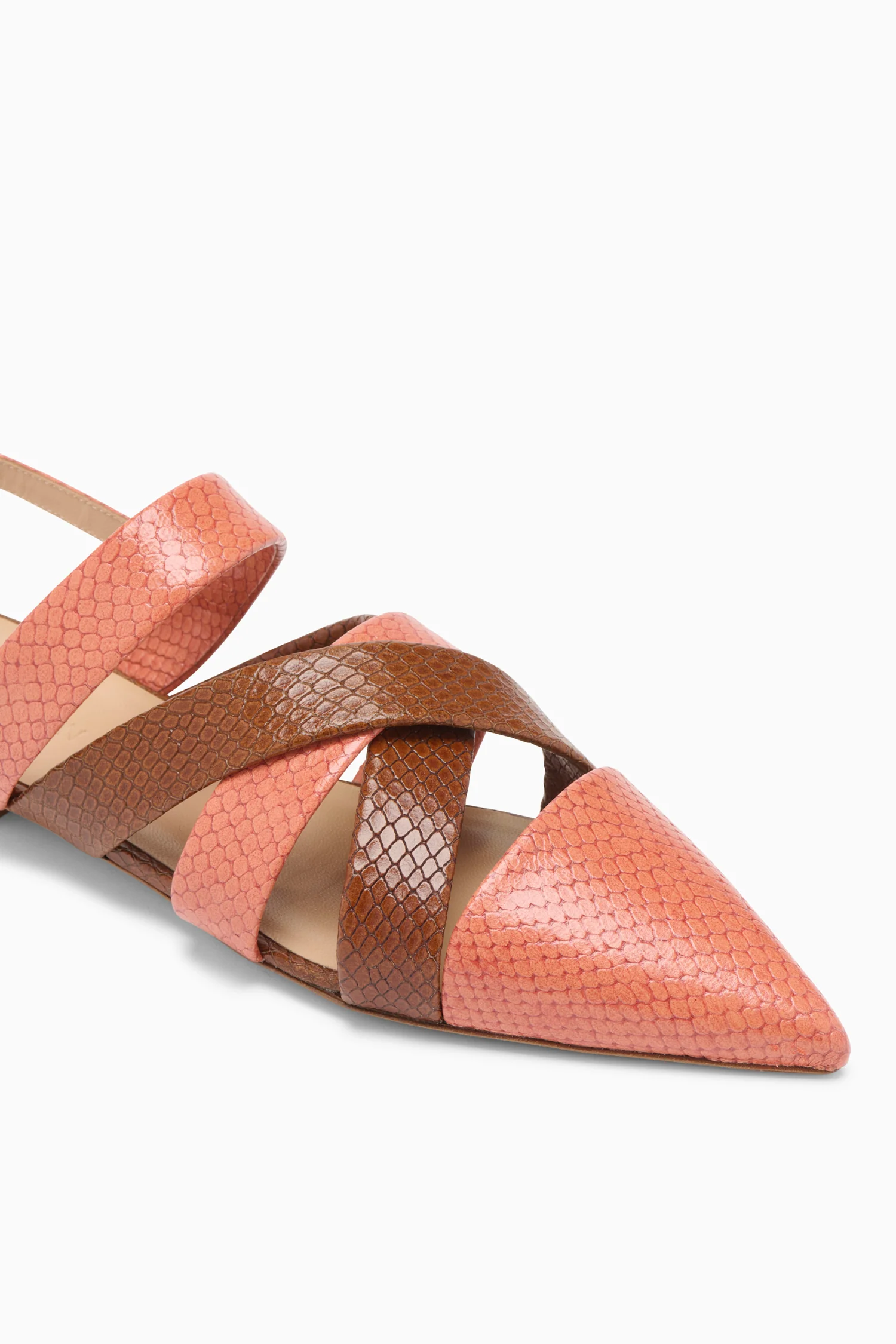 Tallulah Woven Flat - Rosewood - Image 3