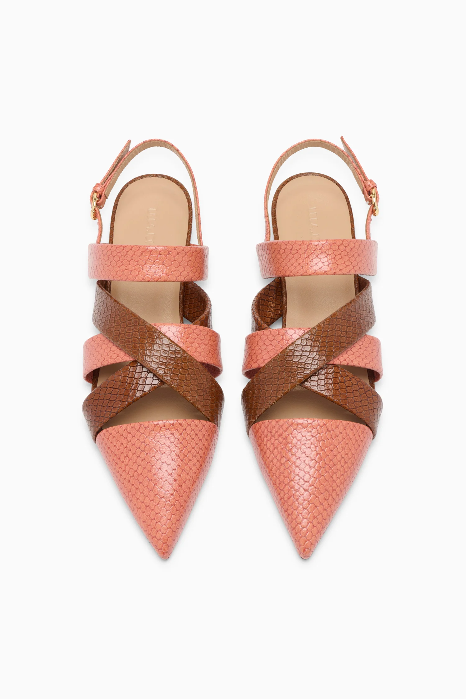 Tallulah Woven Flat - Rosewood - Image 4