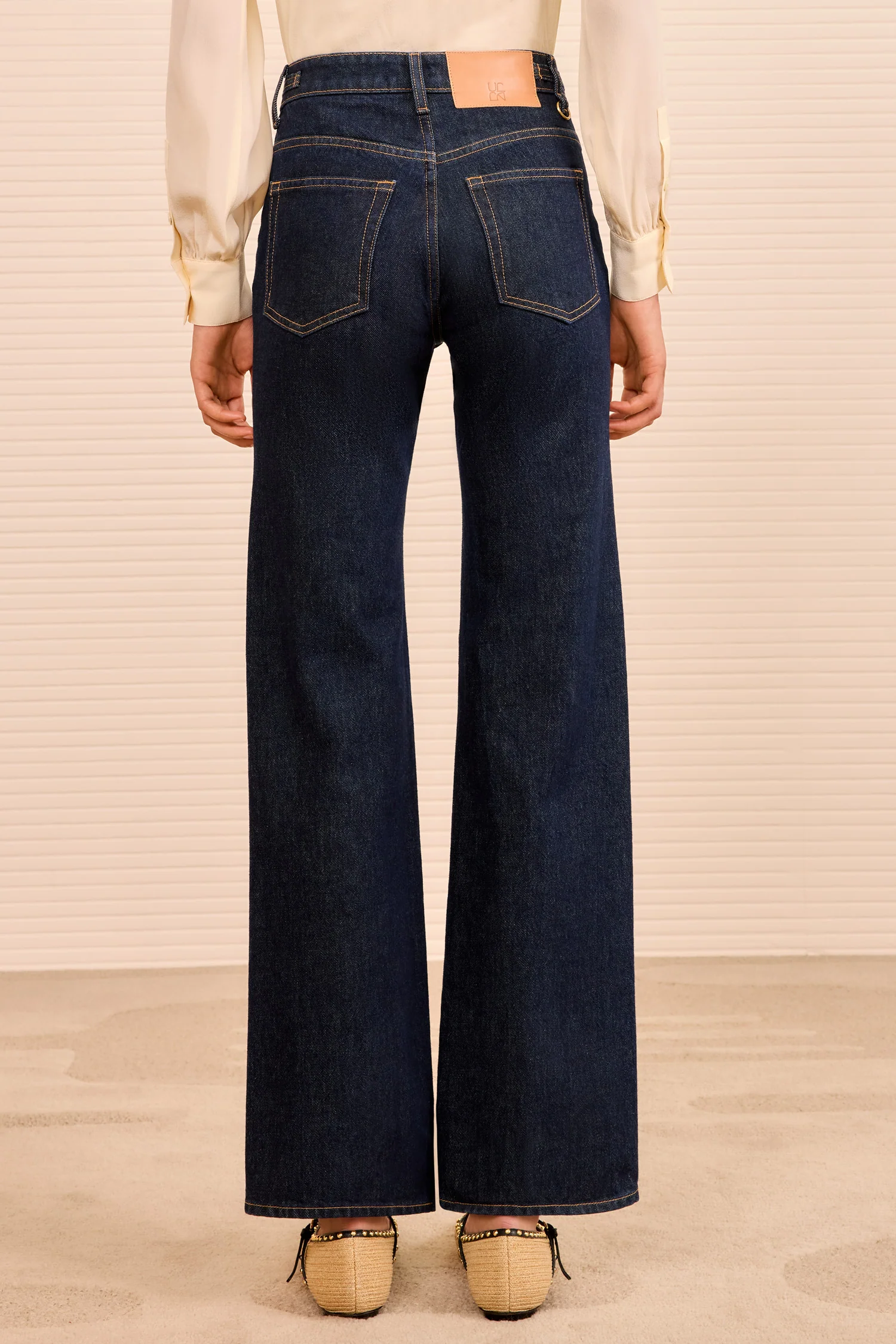 The Agatha Straight Leg Pintuck Jean - Tigris - Image 6