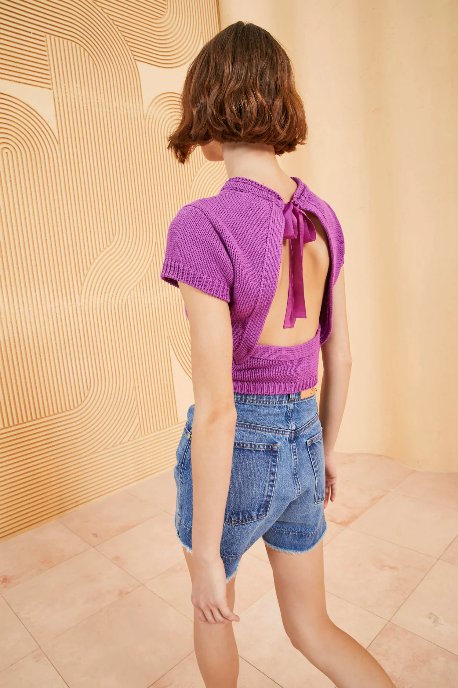 The Charlotte Short - Danube Medium Indigo Wash - Image 5