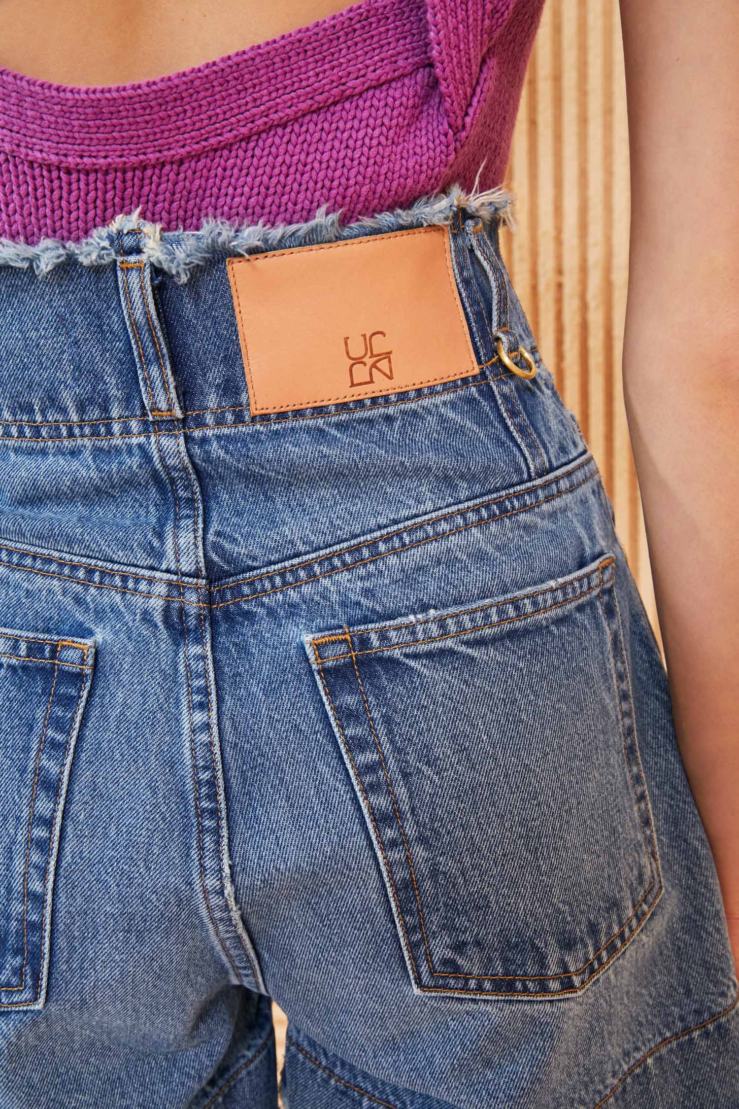 The Charlotte Short - Danube Medium Indigo Wash - Image 6