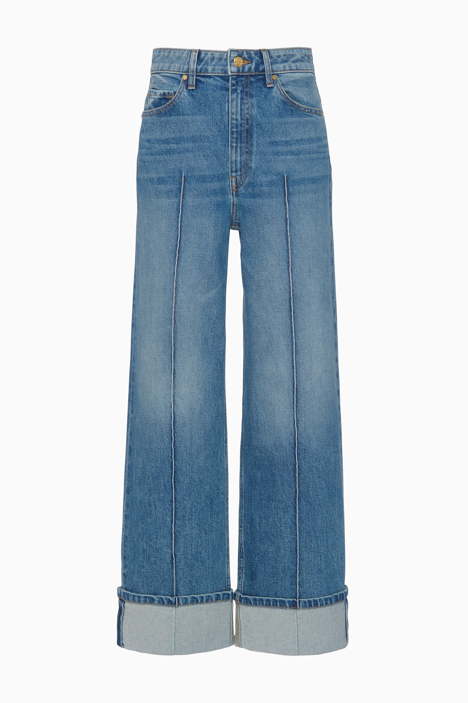 The Genevieve Stretch Pintuck Jean - Danube