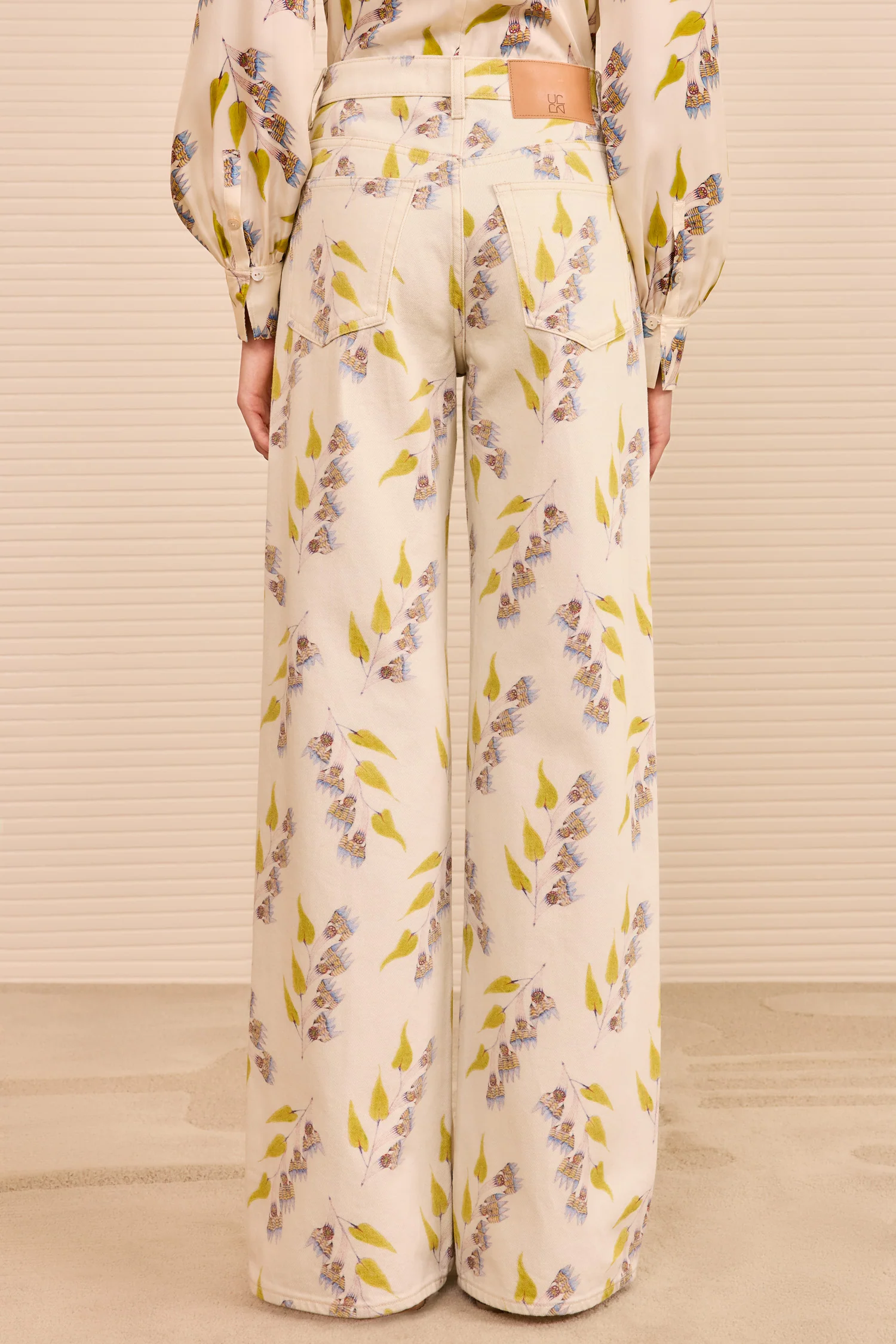 The Willow Wide Leg Jean - Infinite Flower - Image 6