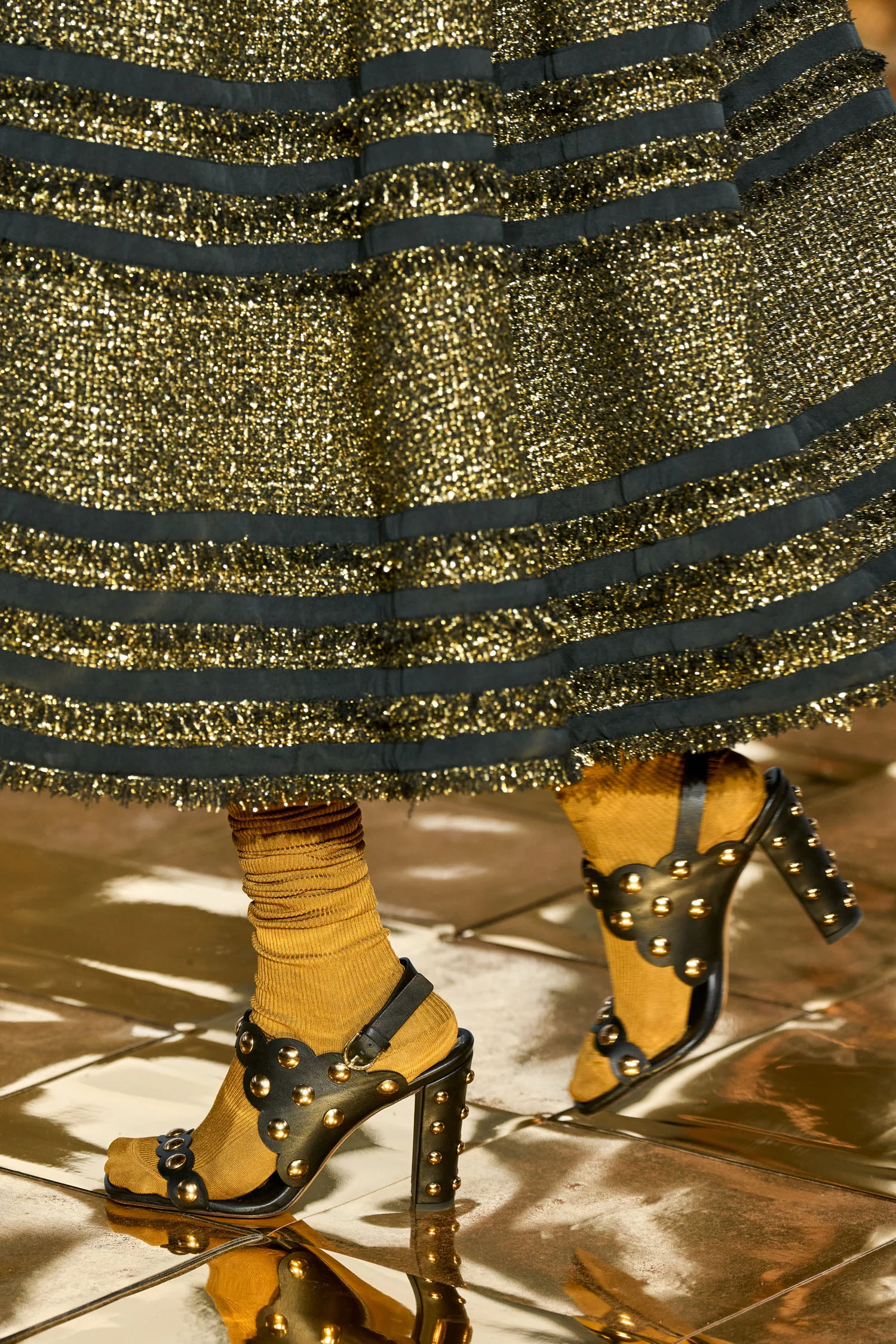 Vendome Studded High Heel - Noir - Image 8