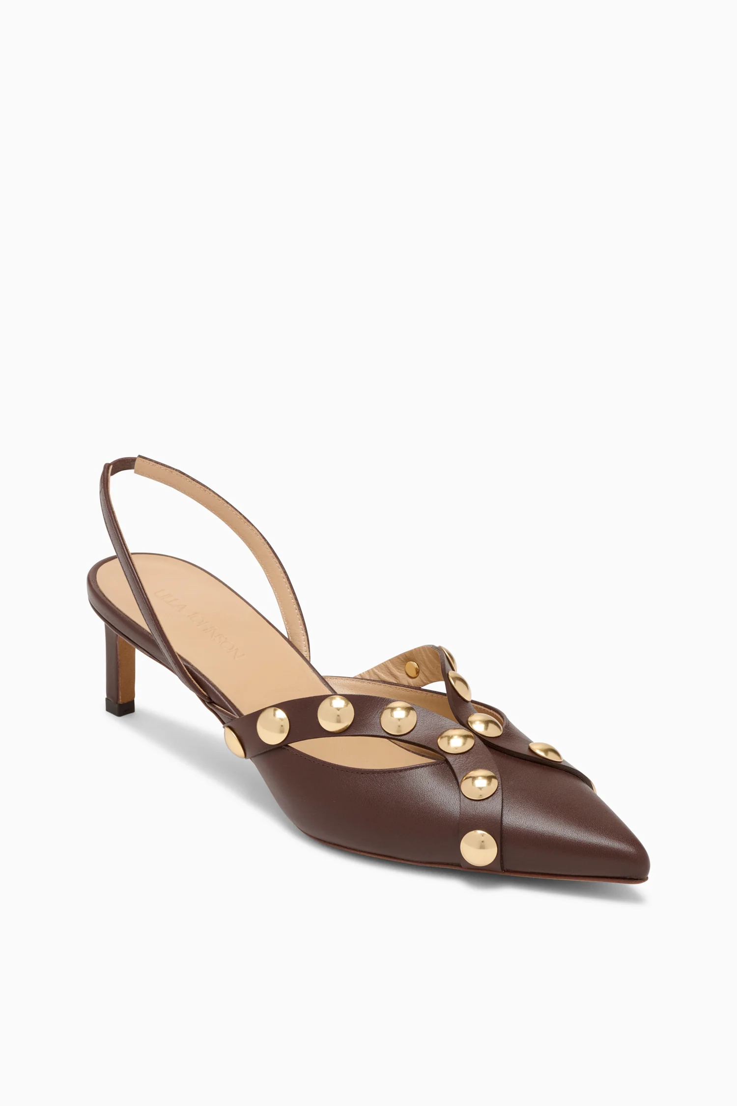Vendome Studded Kitten Heel - Sequoia - Image 3