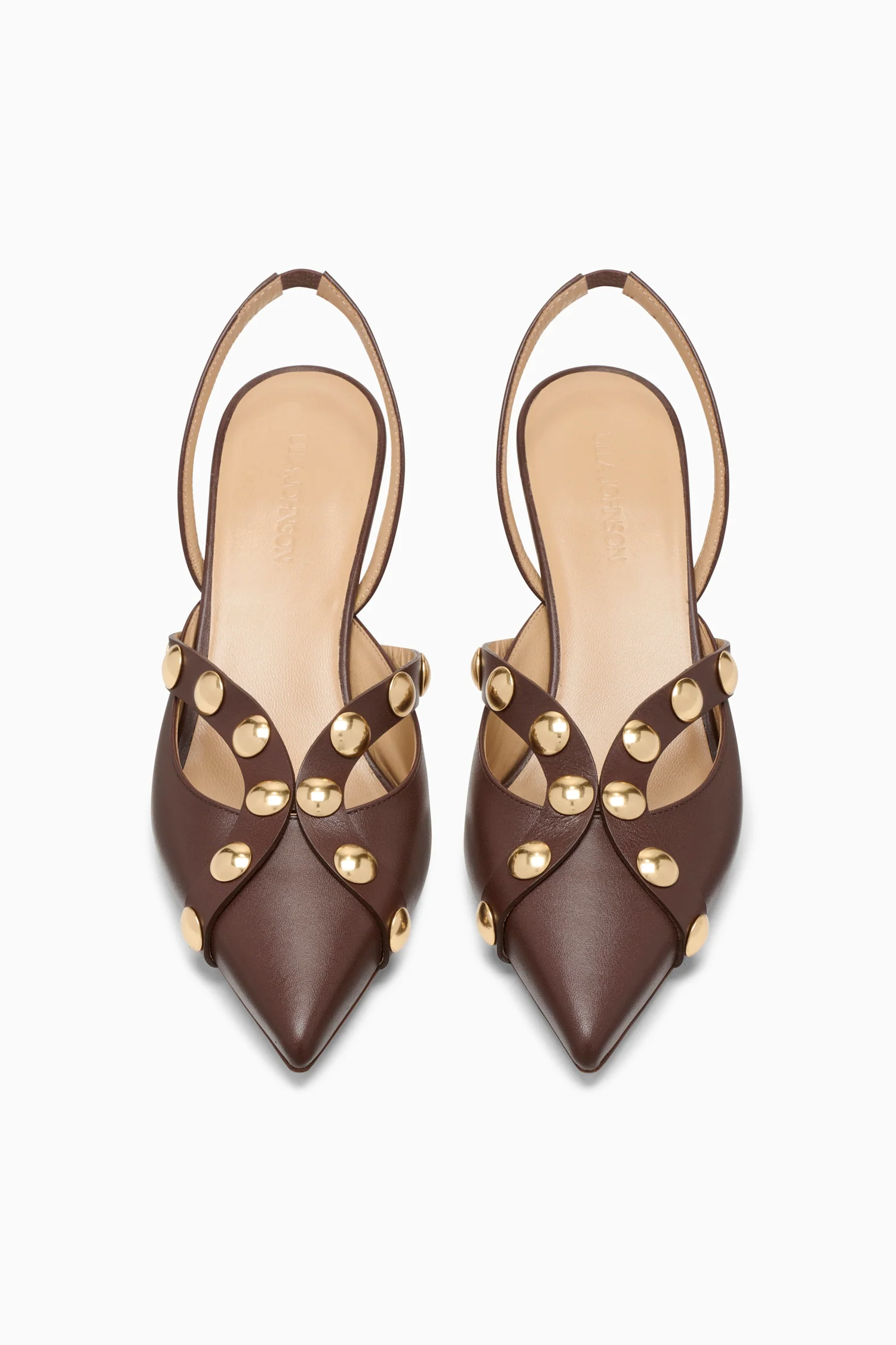 Vendome Studded Kitten Heel - Sequoia - Image 5
