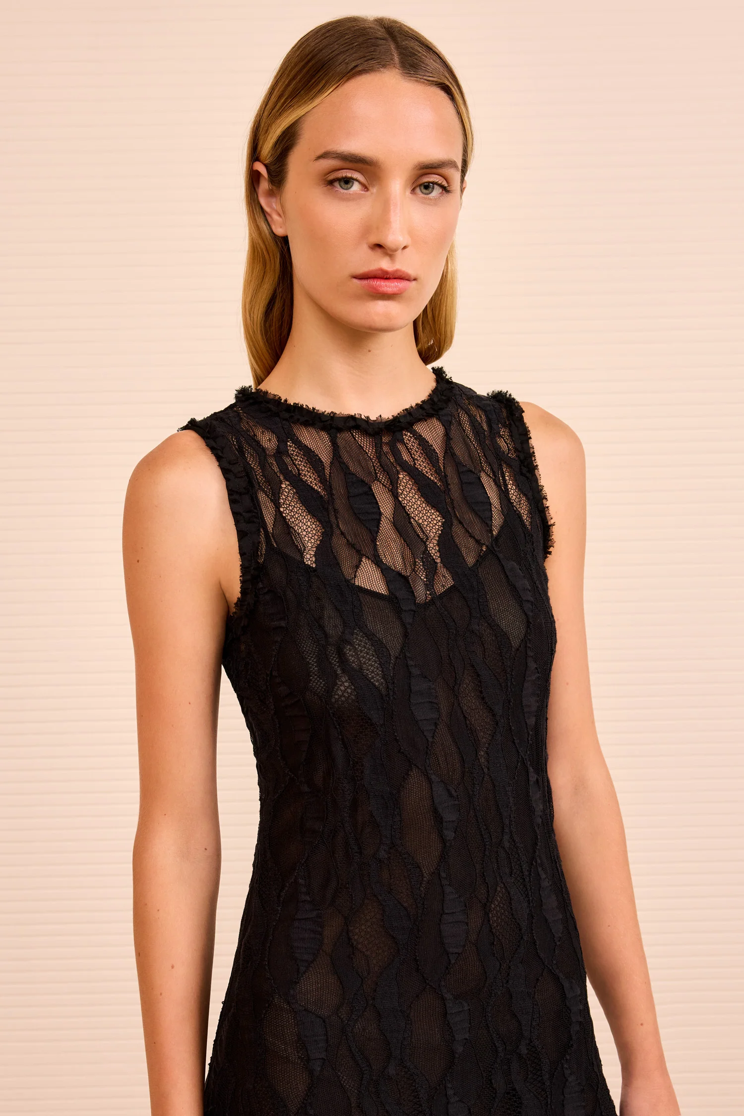 Venus Tank Dress - Noir - Image 4