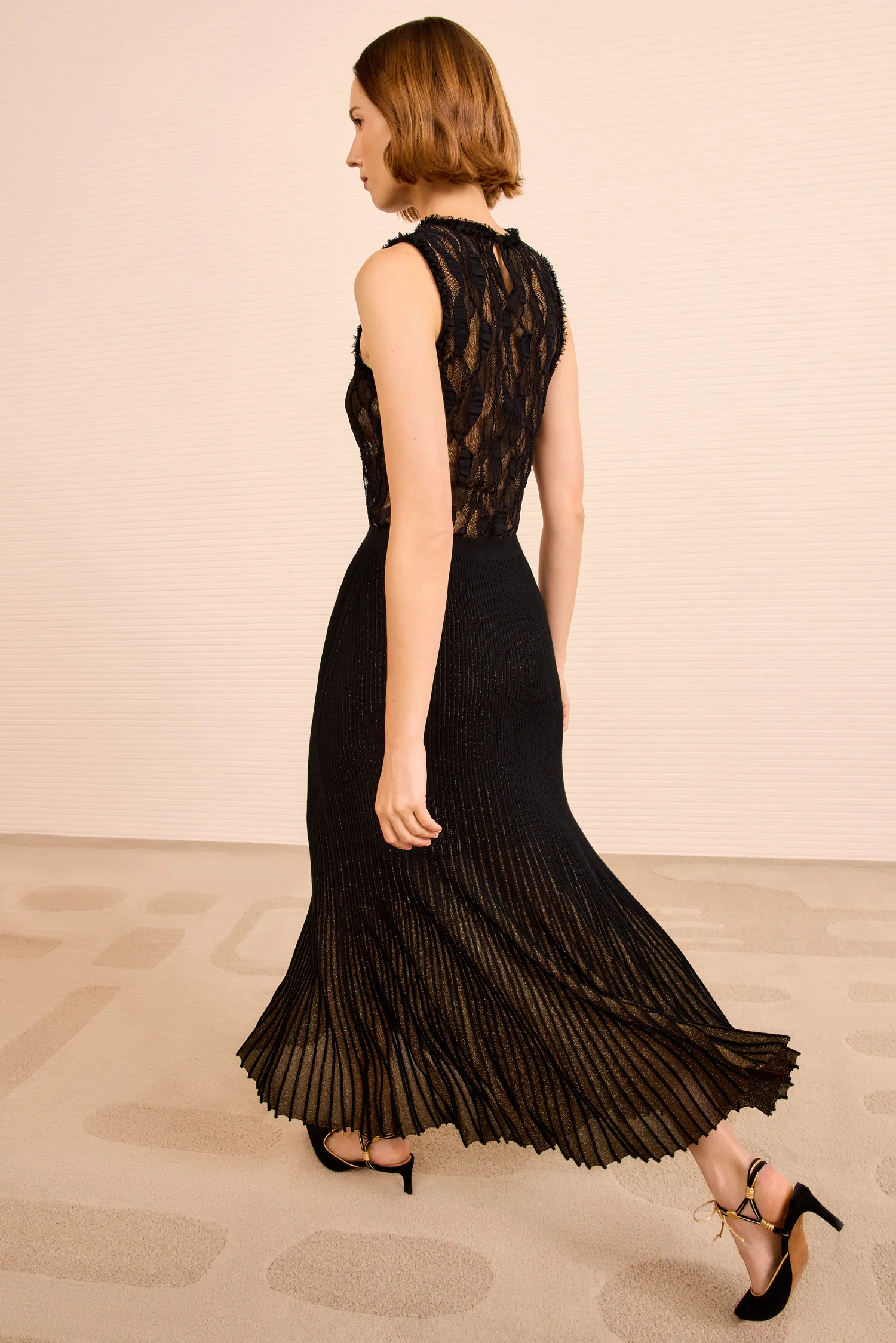 Vera Midi Skirt - Noir - Image 7