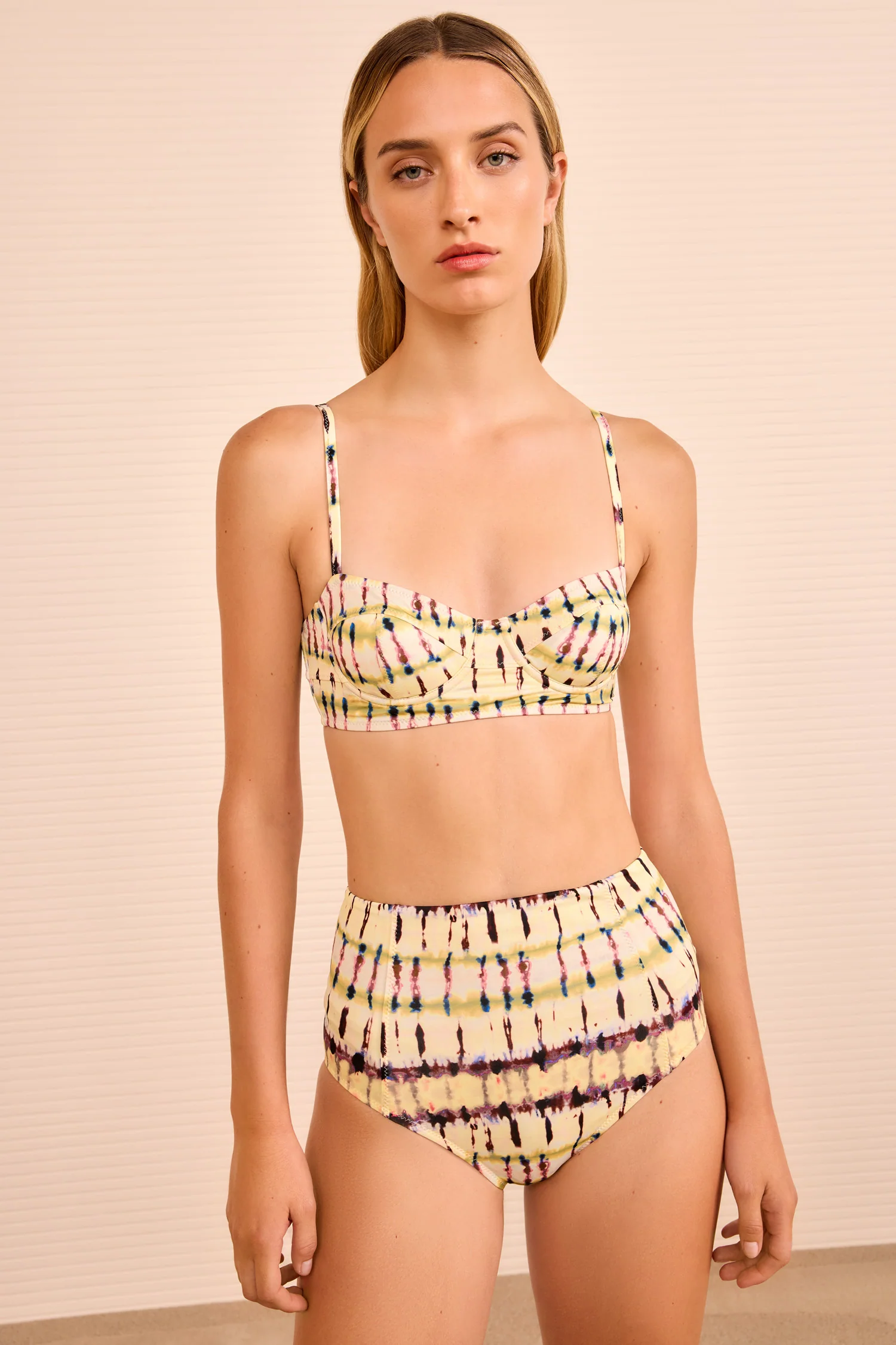 Zahara High Waisted Bikini Bottom - Ombre - Image 3